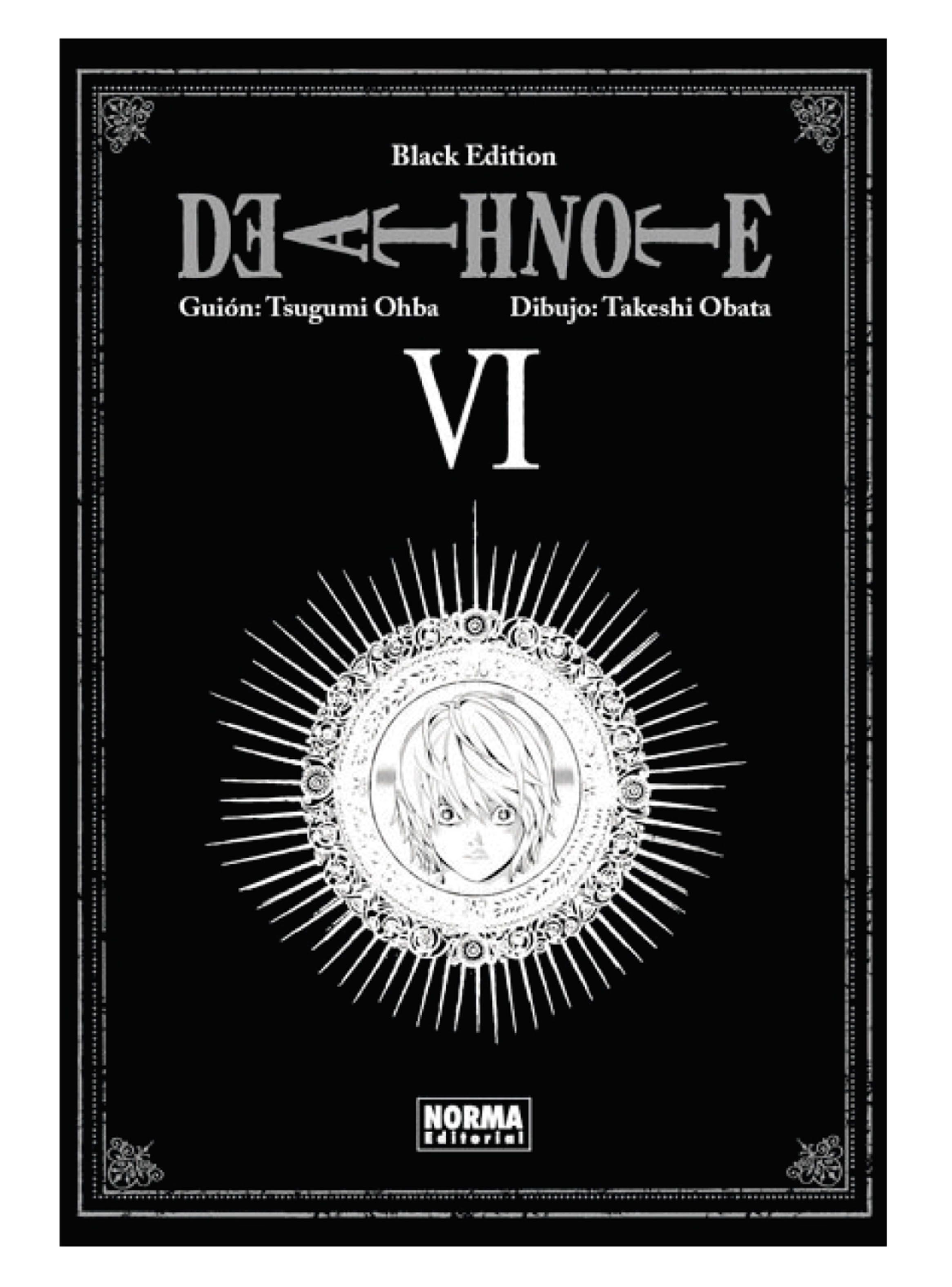 Cómic Editorial Norma de Chile Death Note VI - Edición Black-0