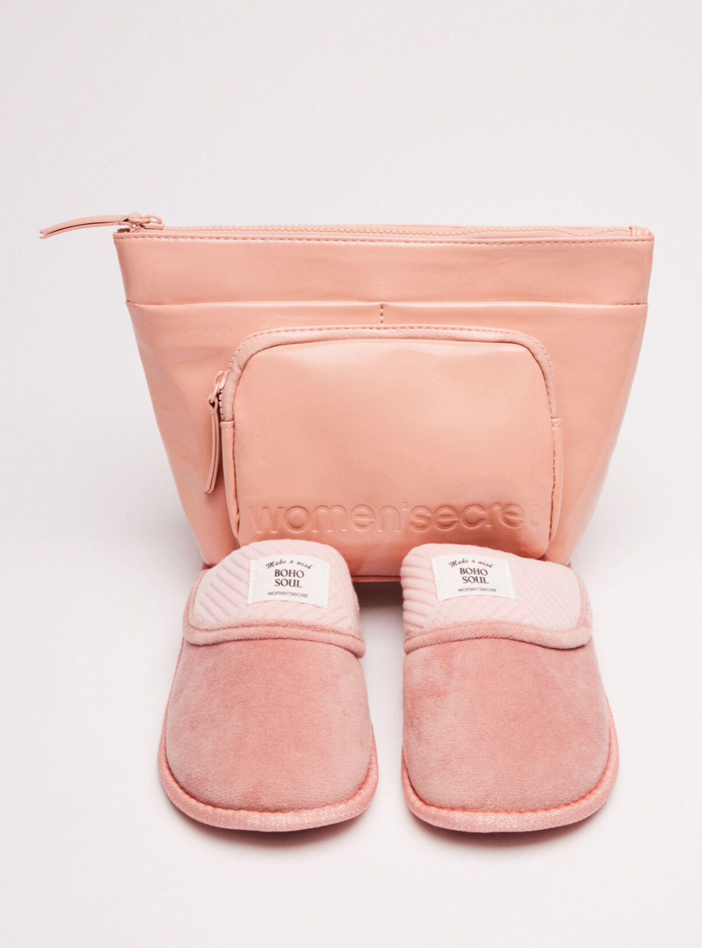 Pantuflas Acolchadas Rosa-3