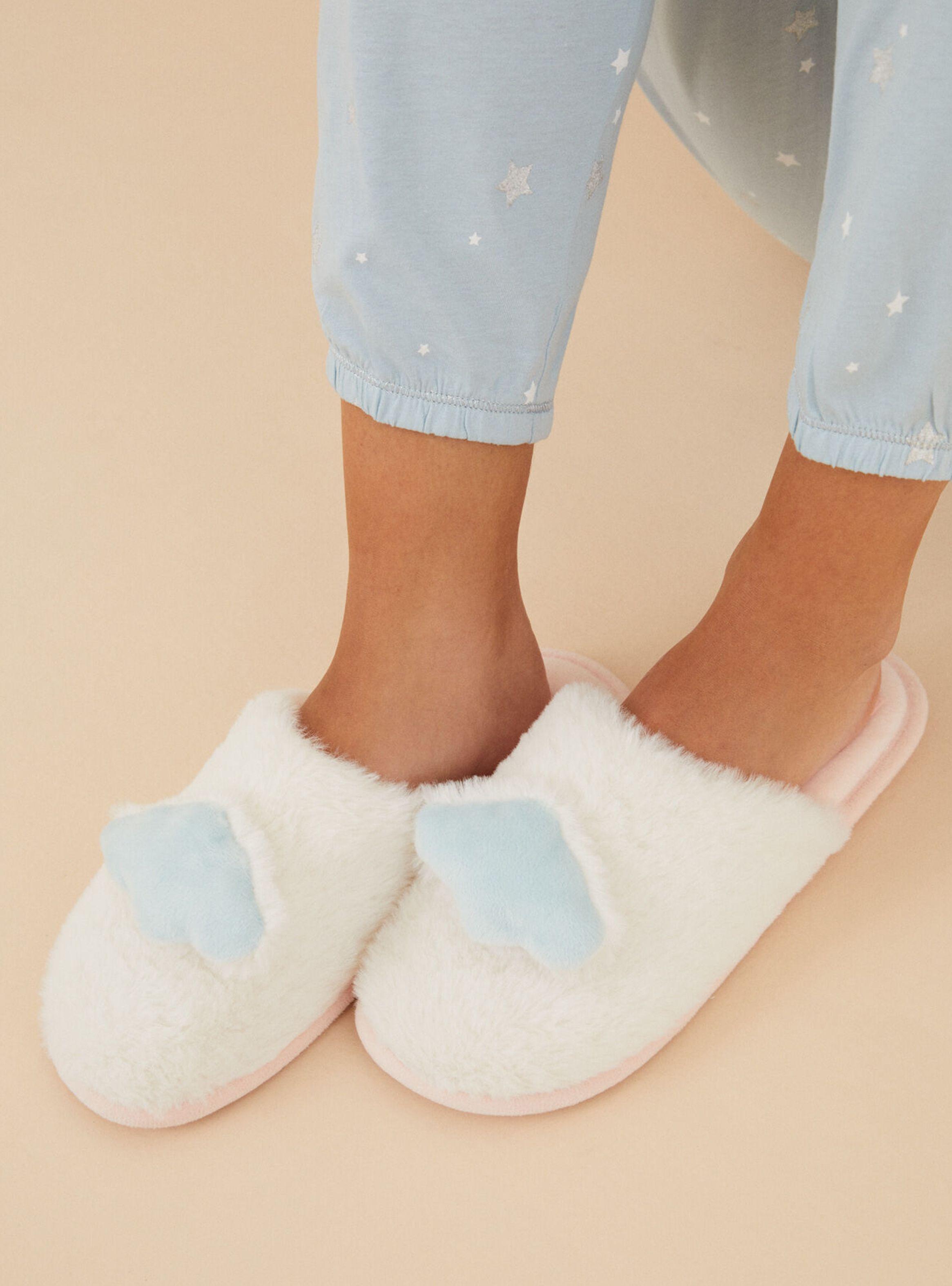 Pantuflas Pelo Nube-0