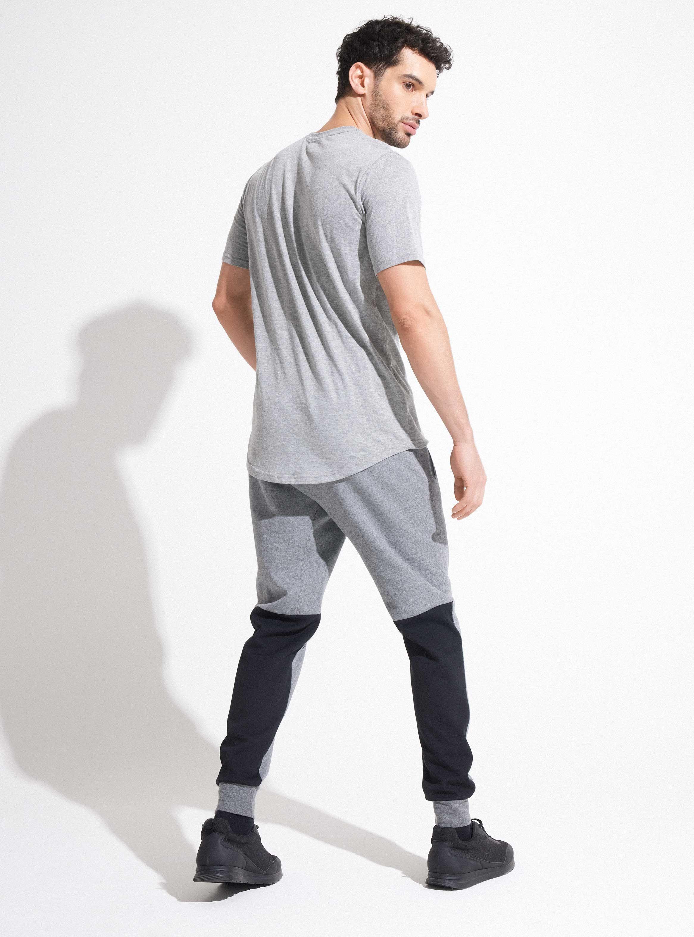 Pantalón Jogger Color En contraste-5