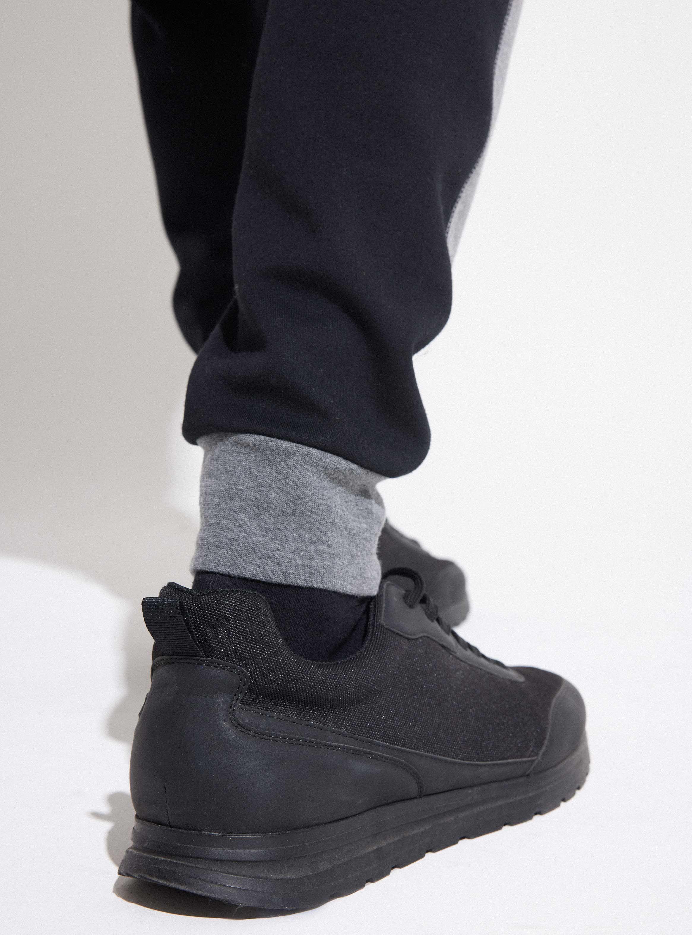 Pantalón Jogger Color En contraste-3