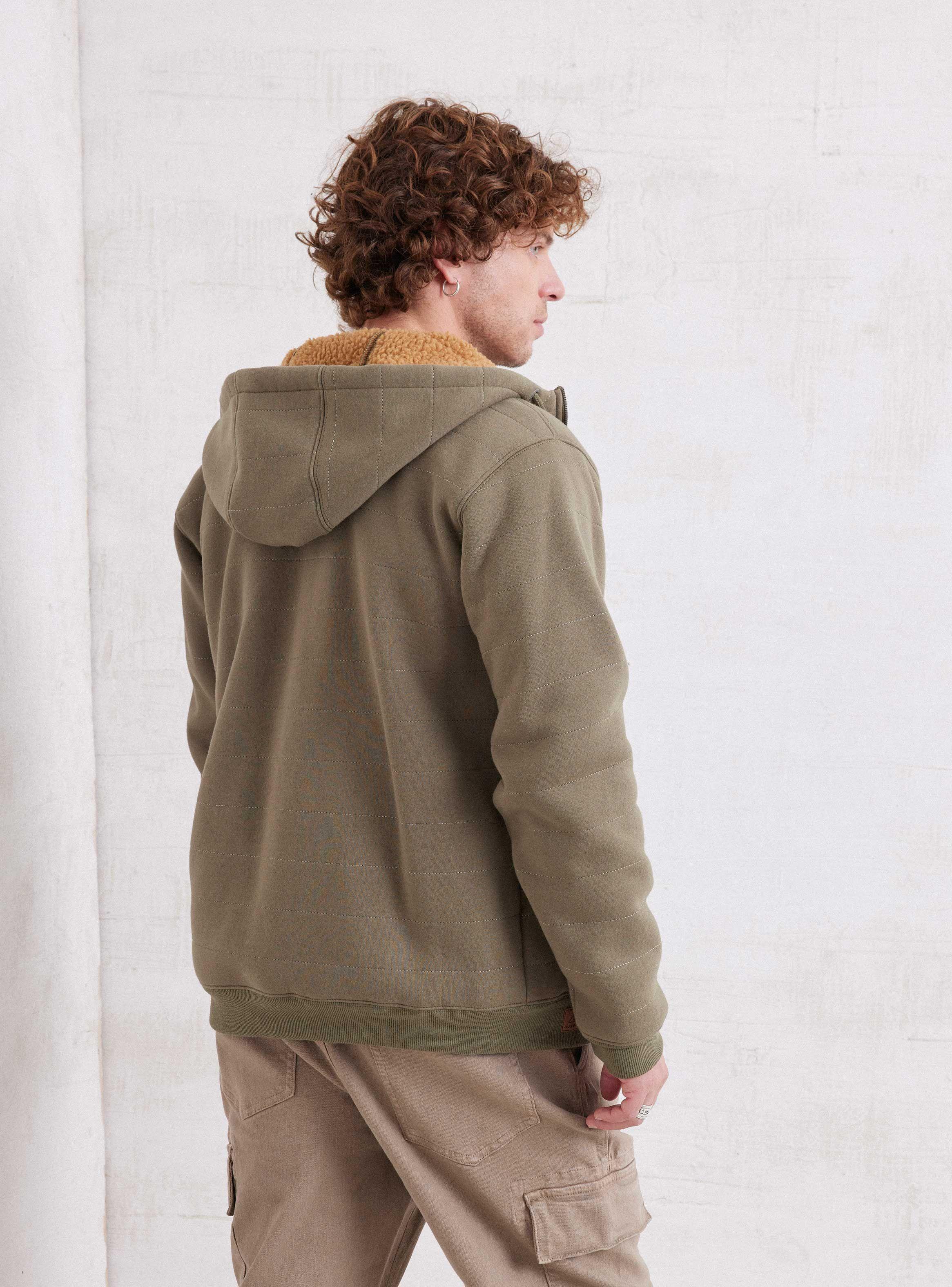 Polerón Quilteado con Interior Sherpa-1