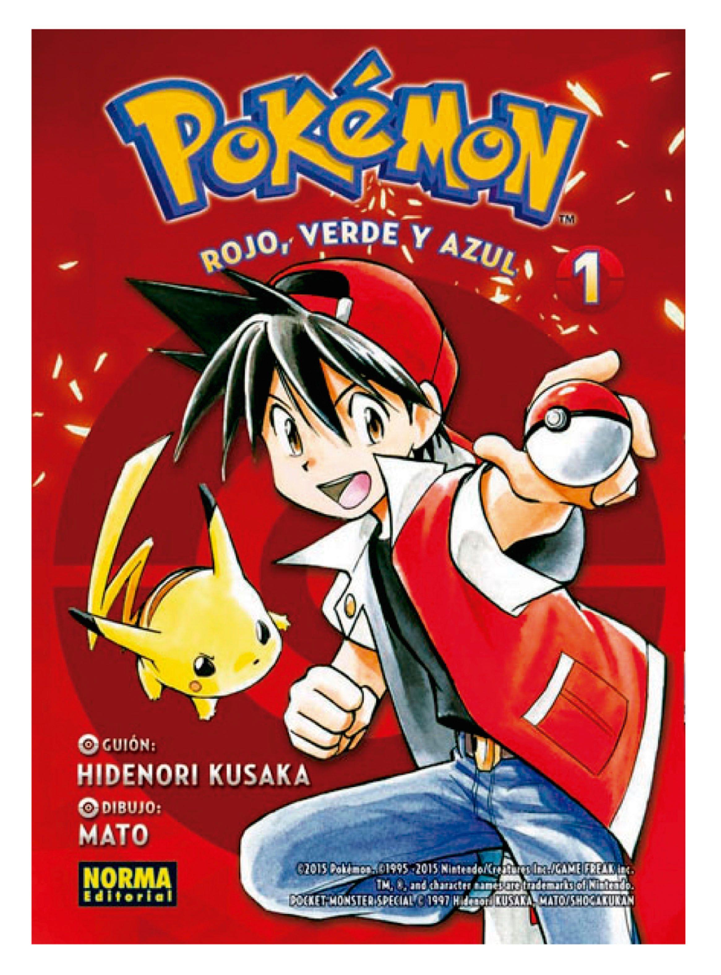 Cómic Pokémon: Rojo Verde y Azul N° 1-0