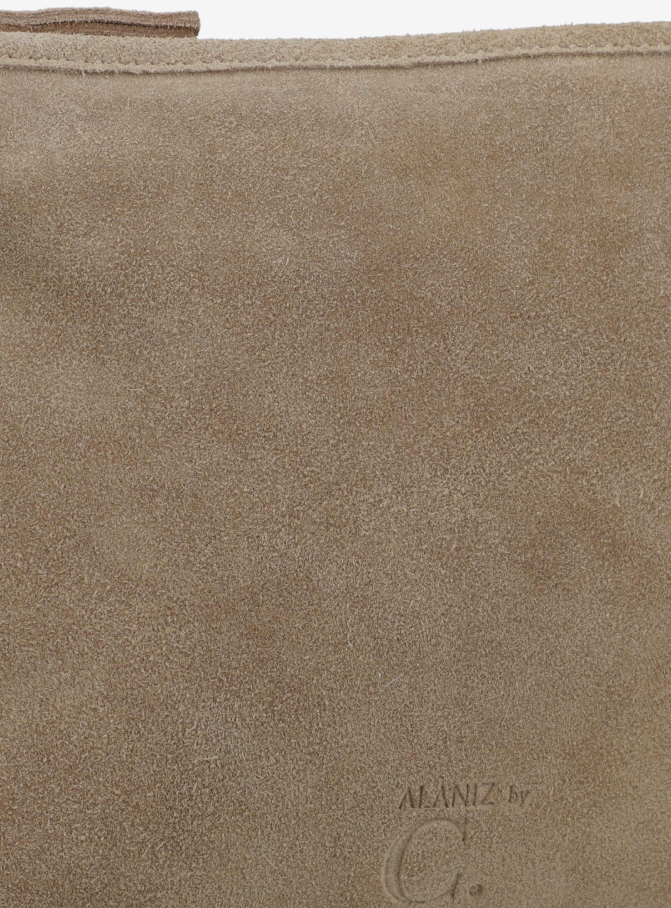 Cartera Sobre Cuero Café By C. Del Pilar-6