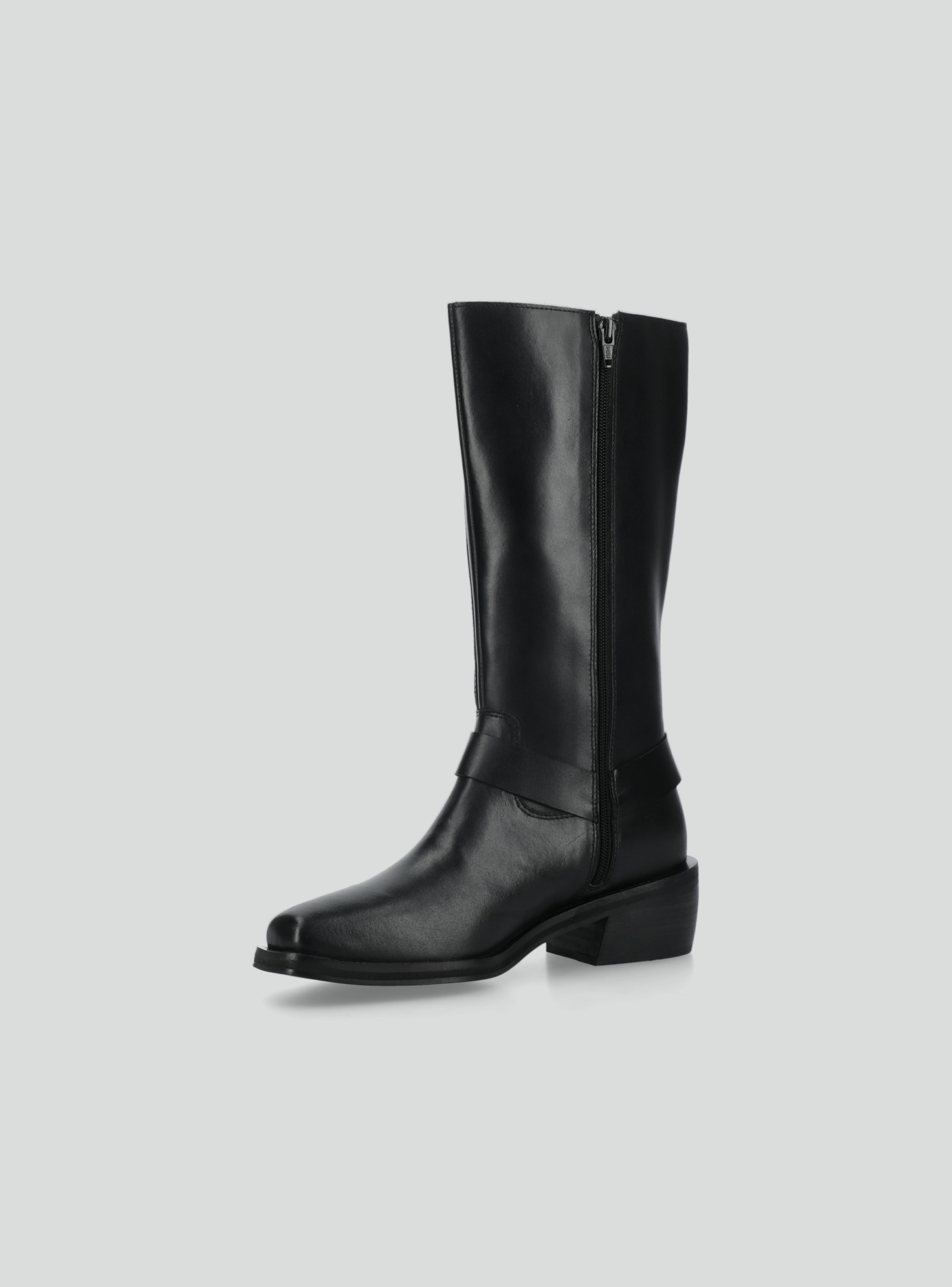 Bota Biker con Hebilla Metálica Mujer-2