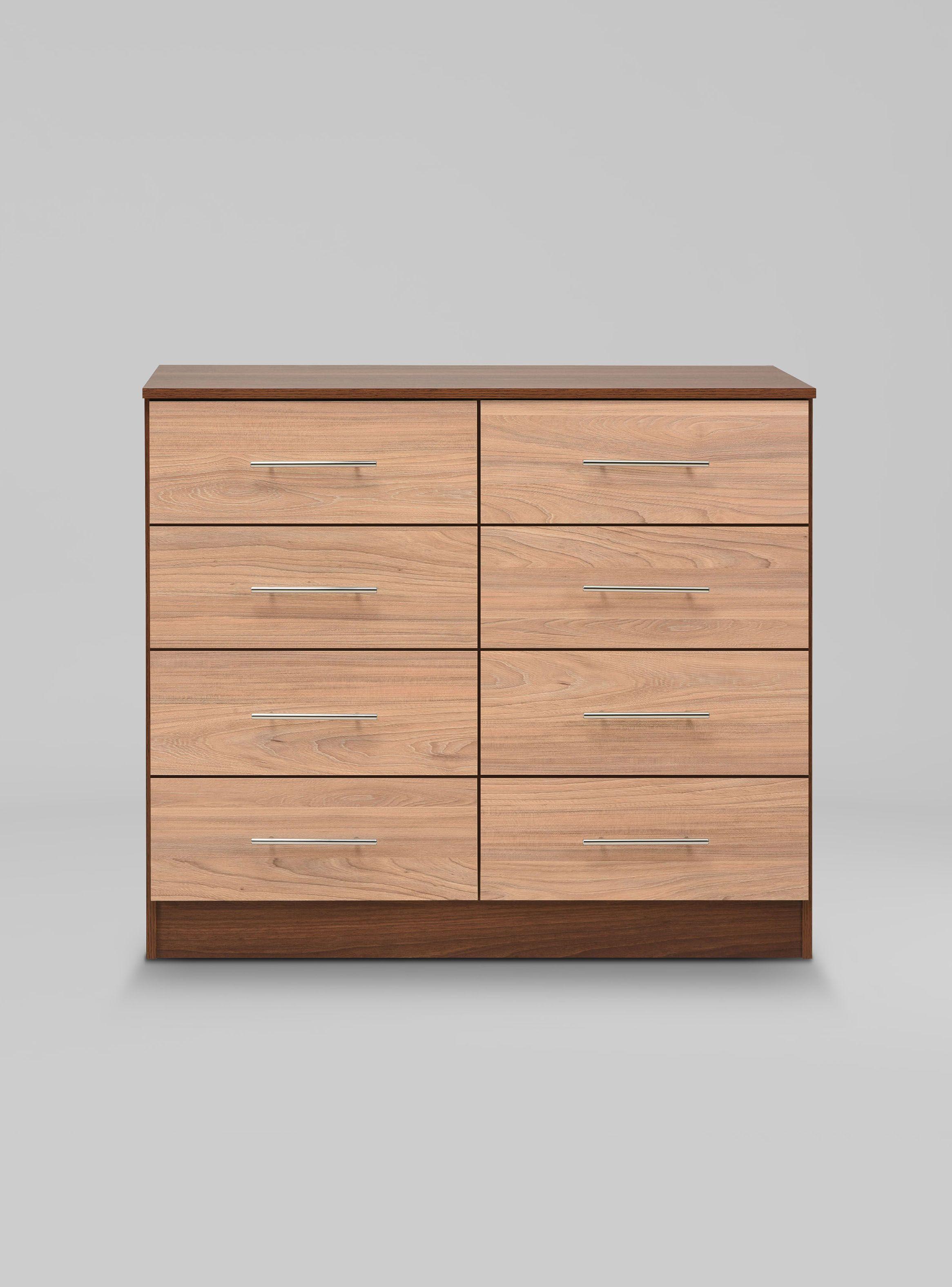 Cómoda Polux Nogal 8C-3
