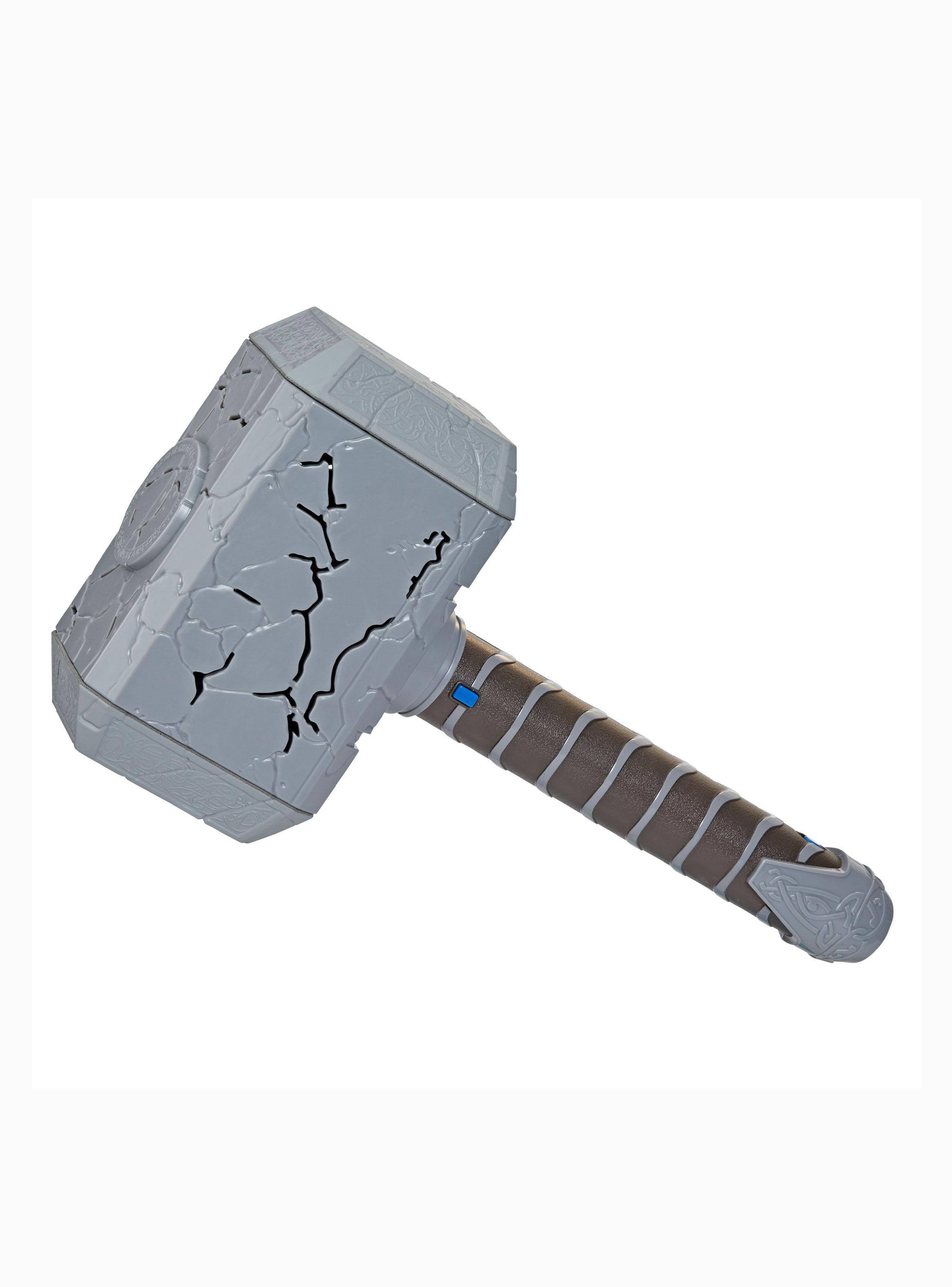 Figura de Acción Thor Martillo Electrónico Mjolnir-0