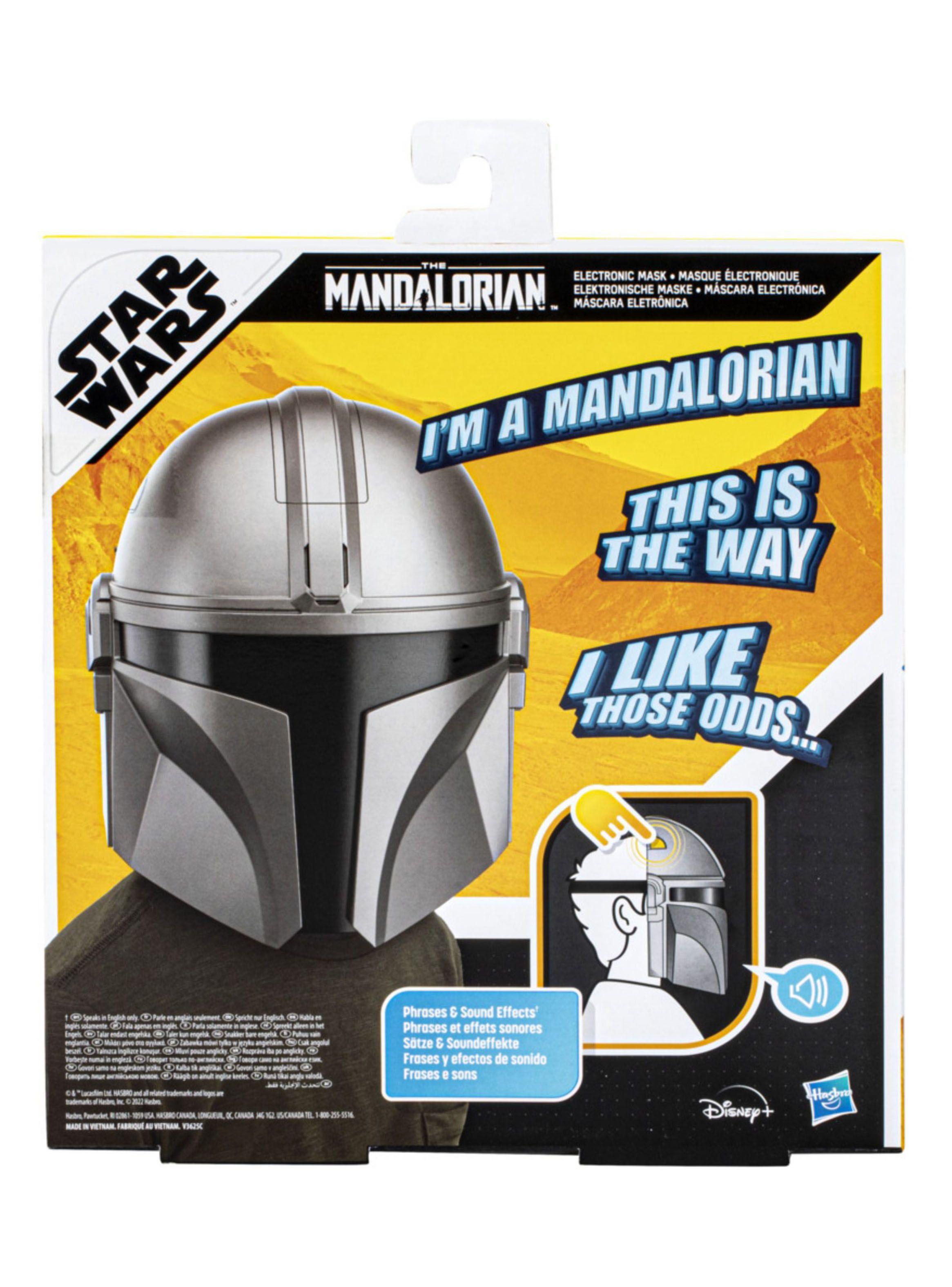 Máscara Electrónica Mandalorian Juego de Rol-2