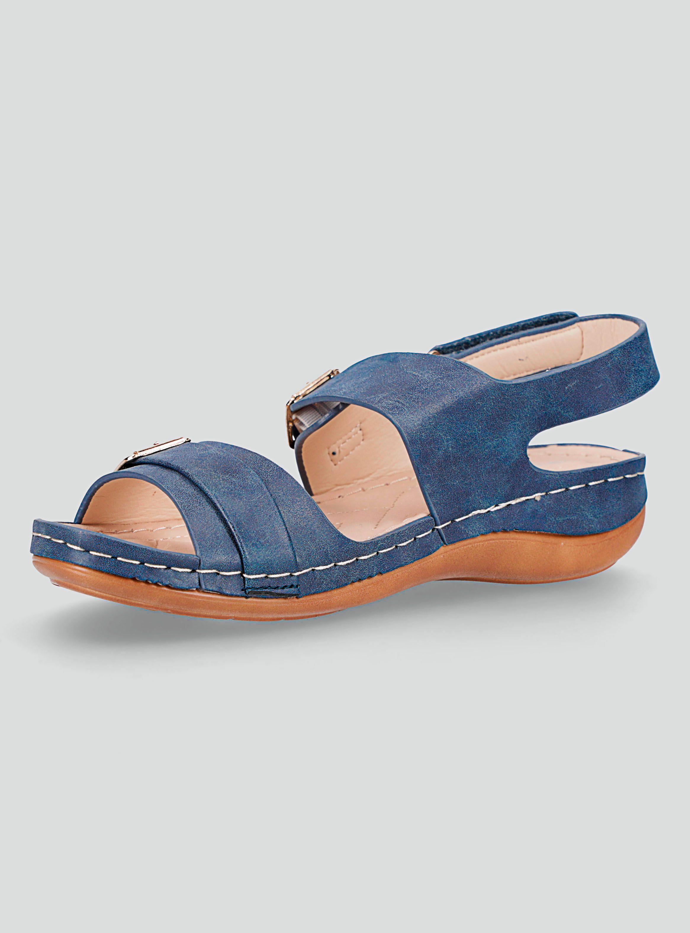 Sandalia Oriana Cierre Ajustable con Velcro Mujer-2