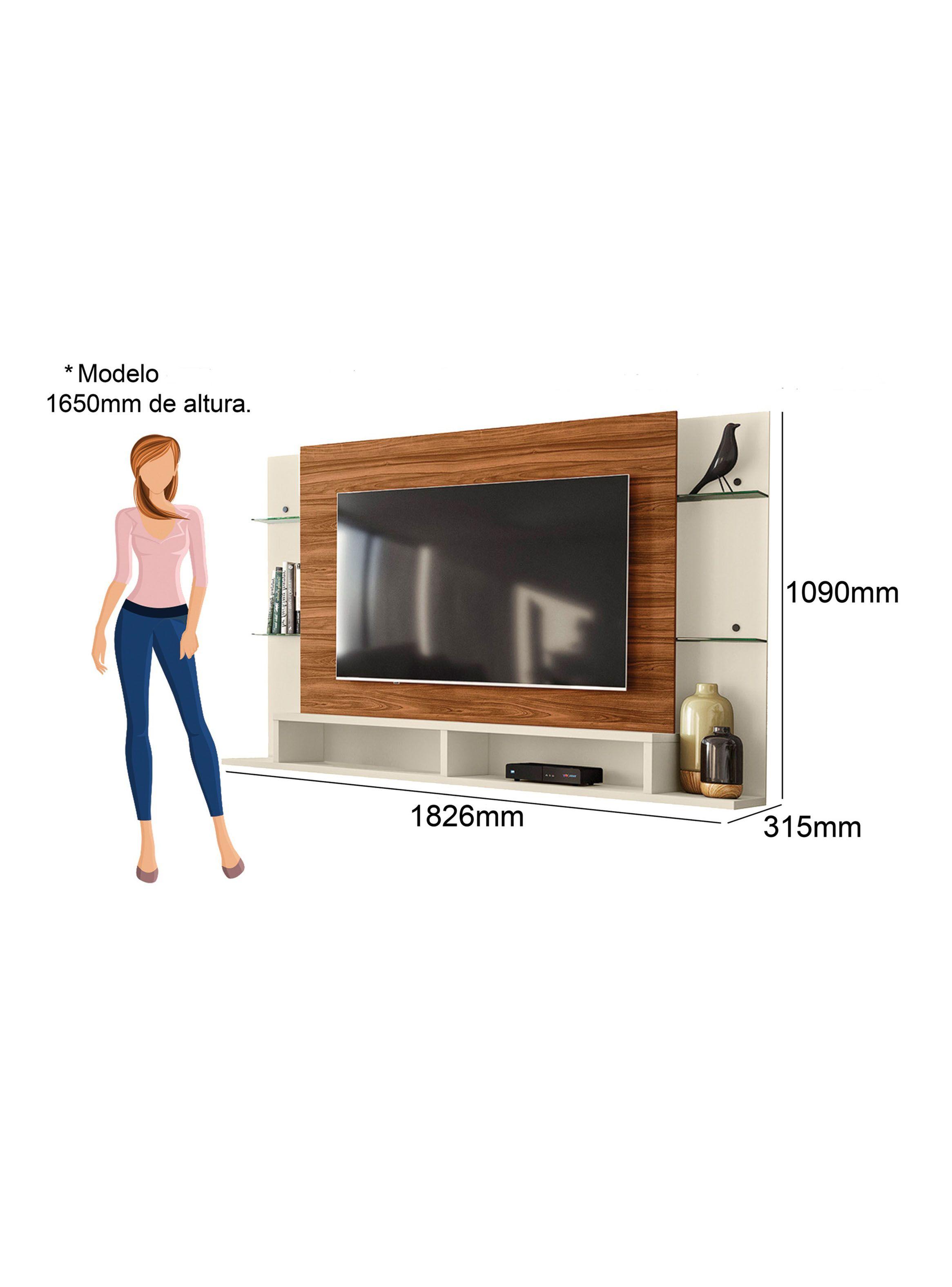 Panel Tv 55" Malbec-1