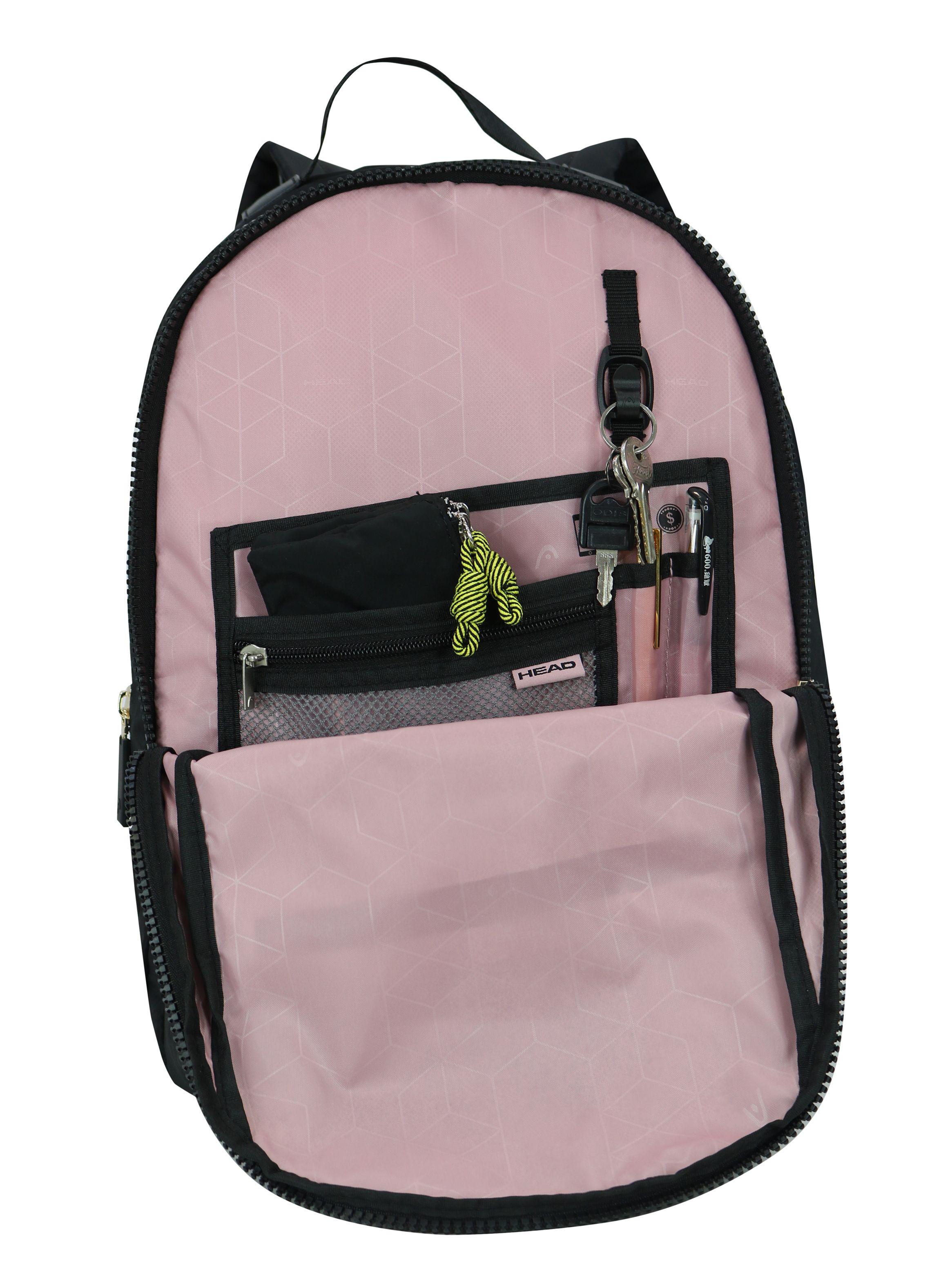 Mochila Notebook Cloud Negro Dorado-4