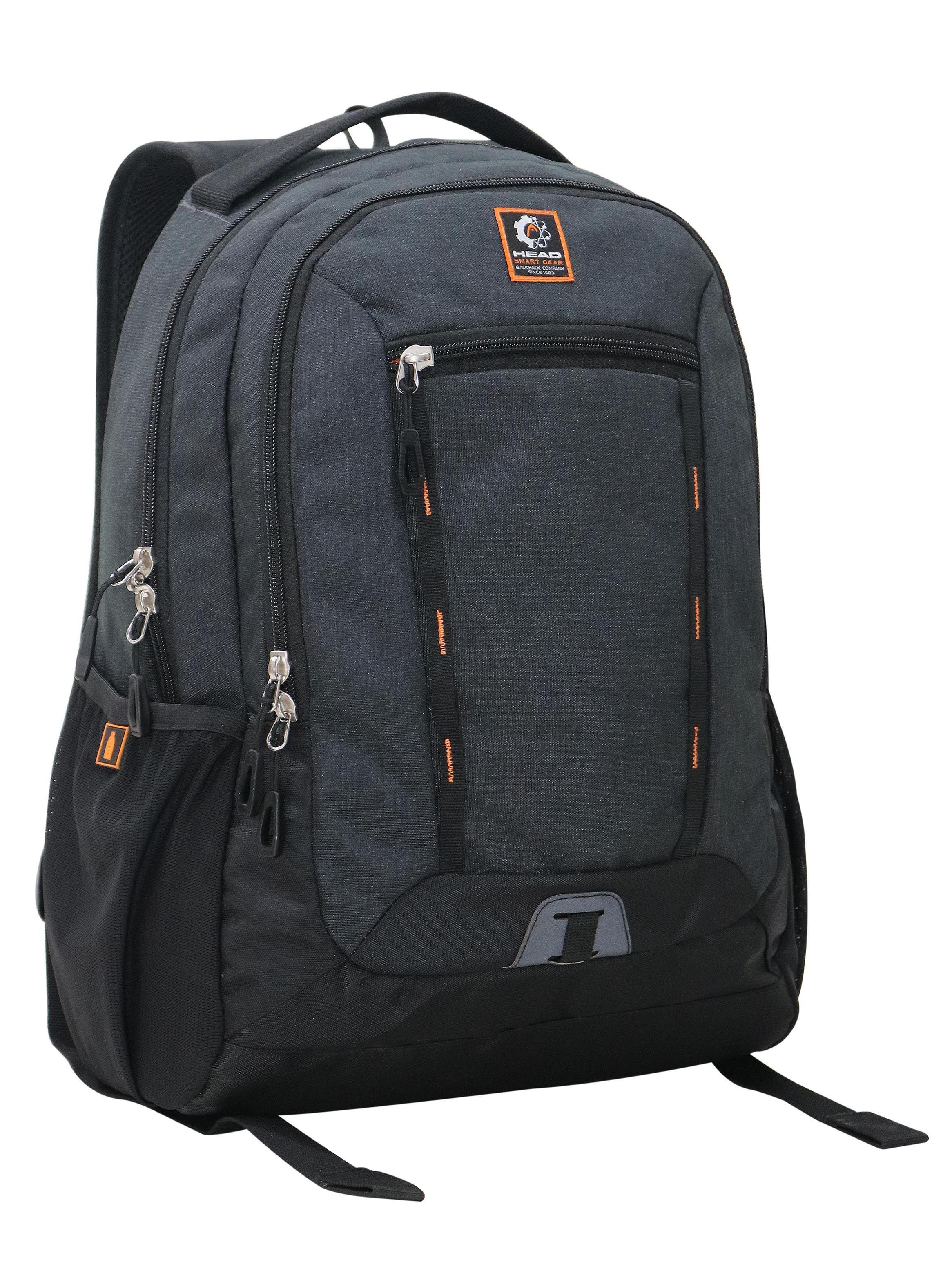 Mochila Notebook Lengend Melange Gris-2