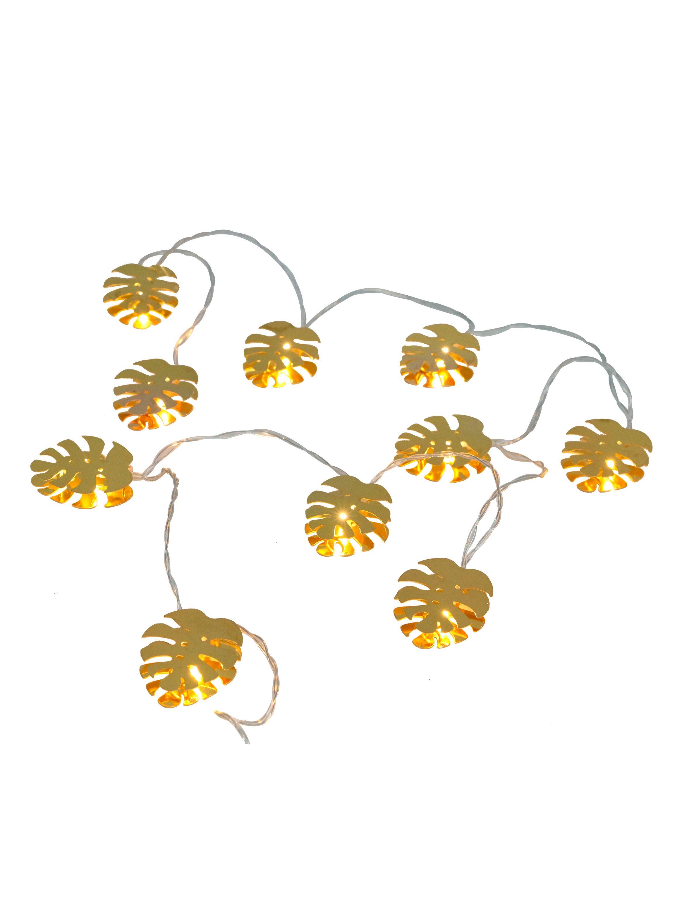 Guirnalda Monstera 10 Luces LED-0