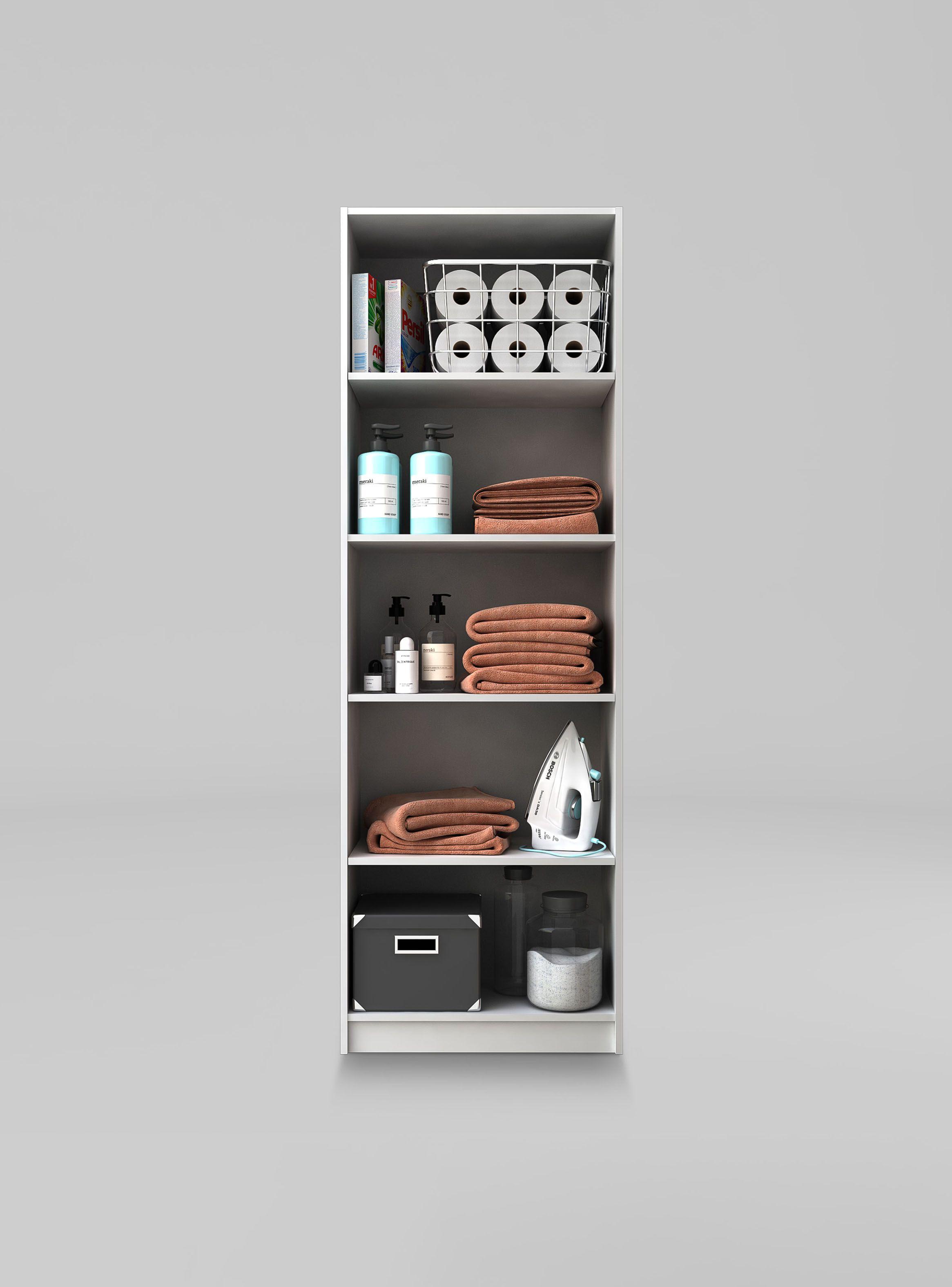 Organizador de Limpieza Blanco 60x35x180 cm CIC-4
