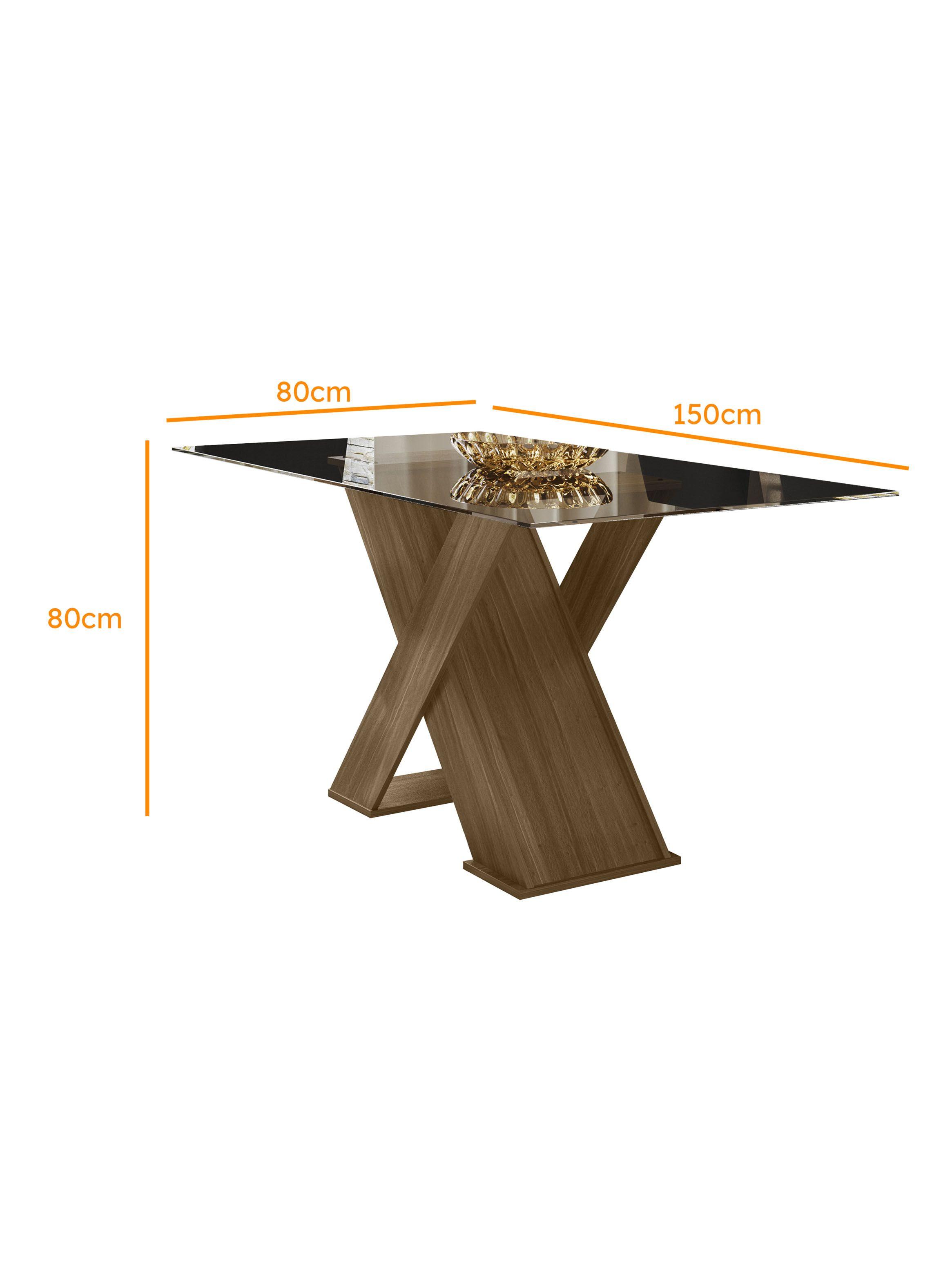 Juego de Comedor Cross + 6 Sillas-2