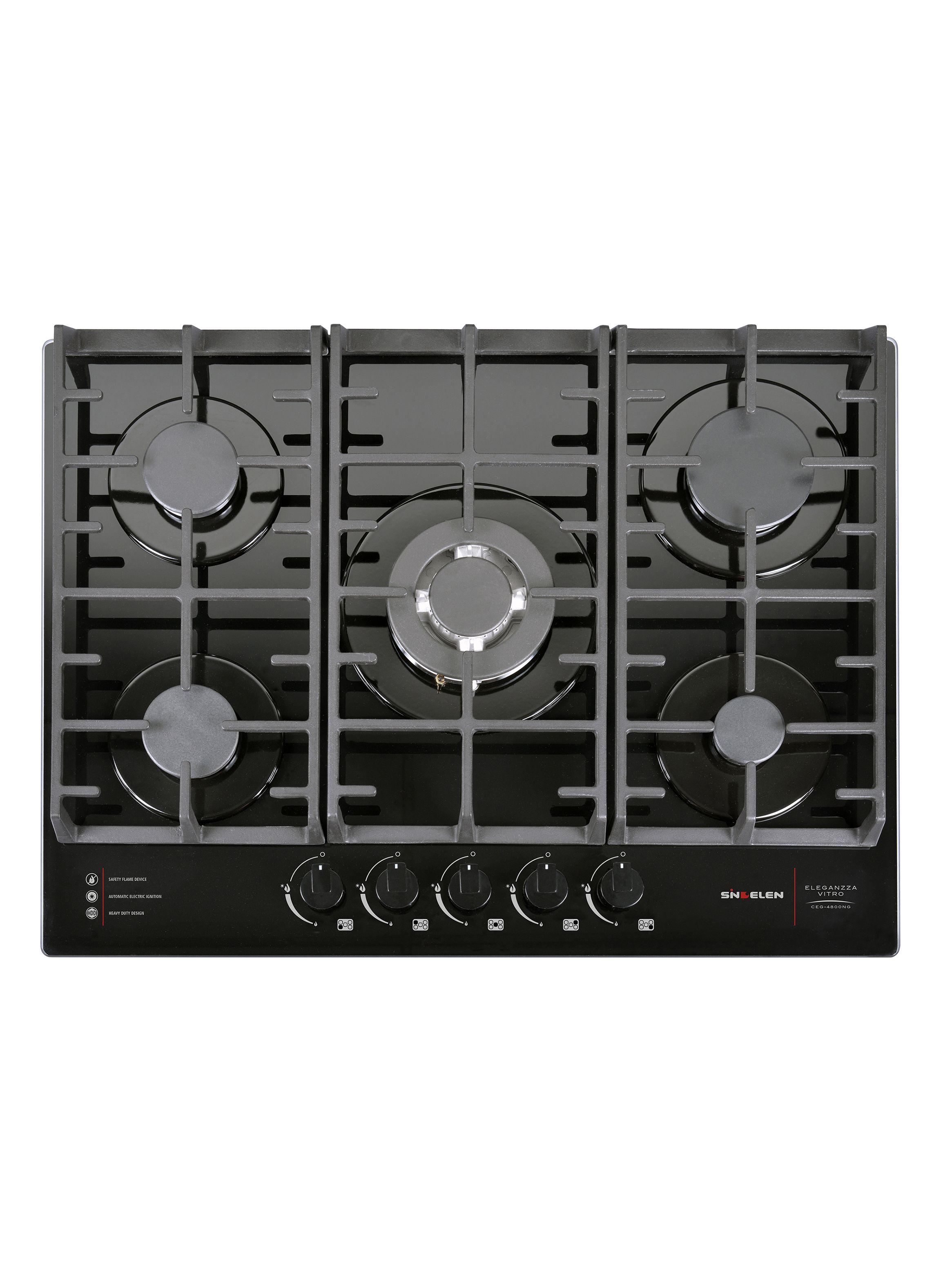 Encimera a Gas 5 Quemadores CEG-4800NG-2