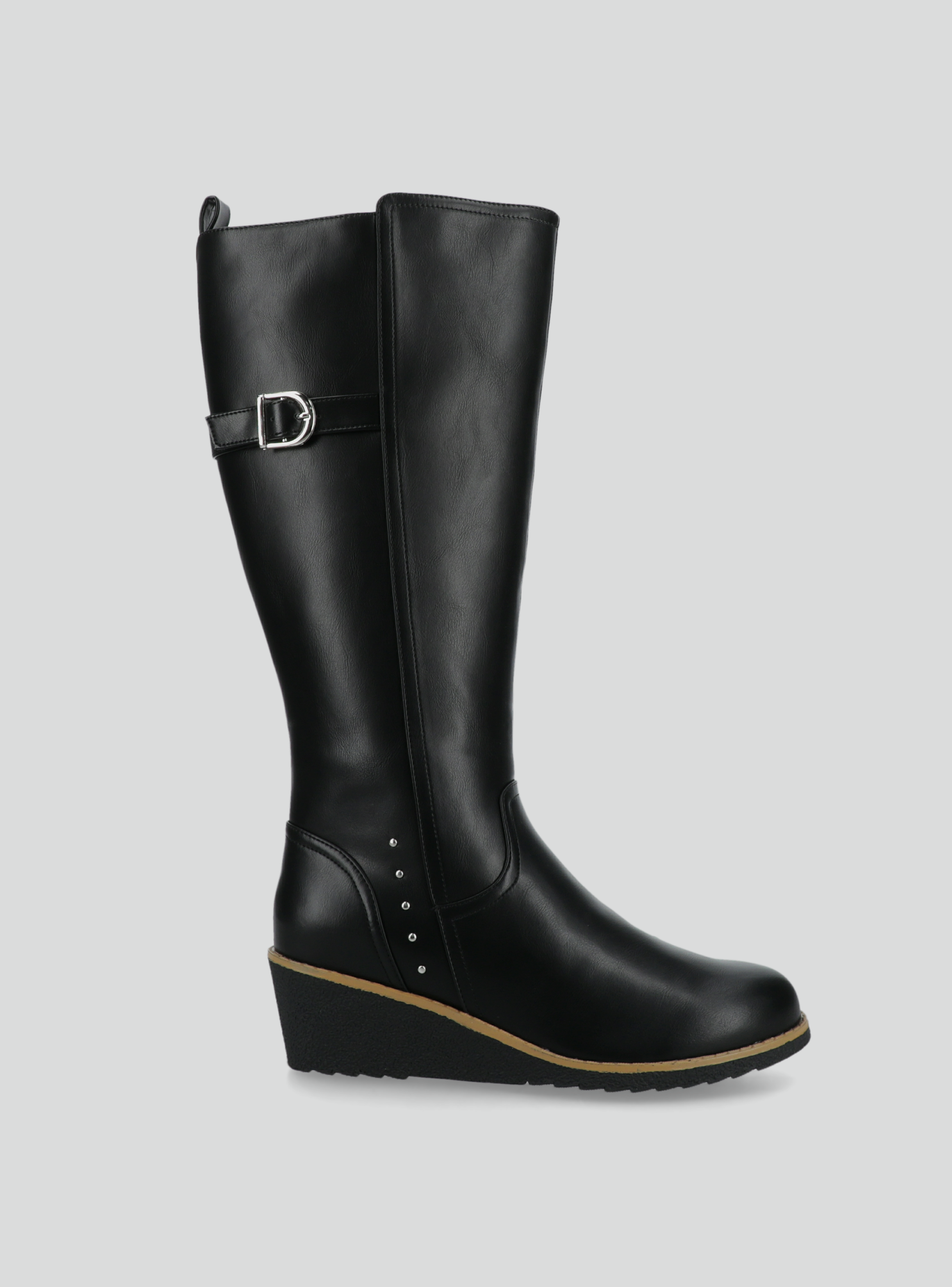 Bota Cuña Bajo la Rodilla Mujer-1