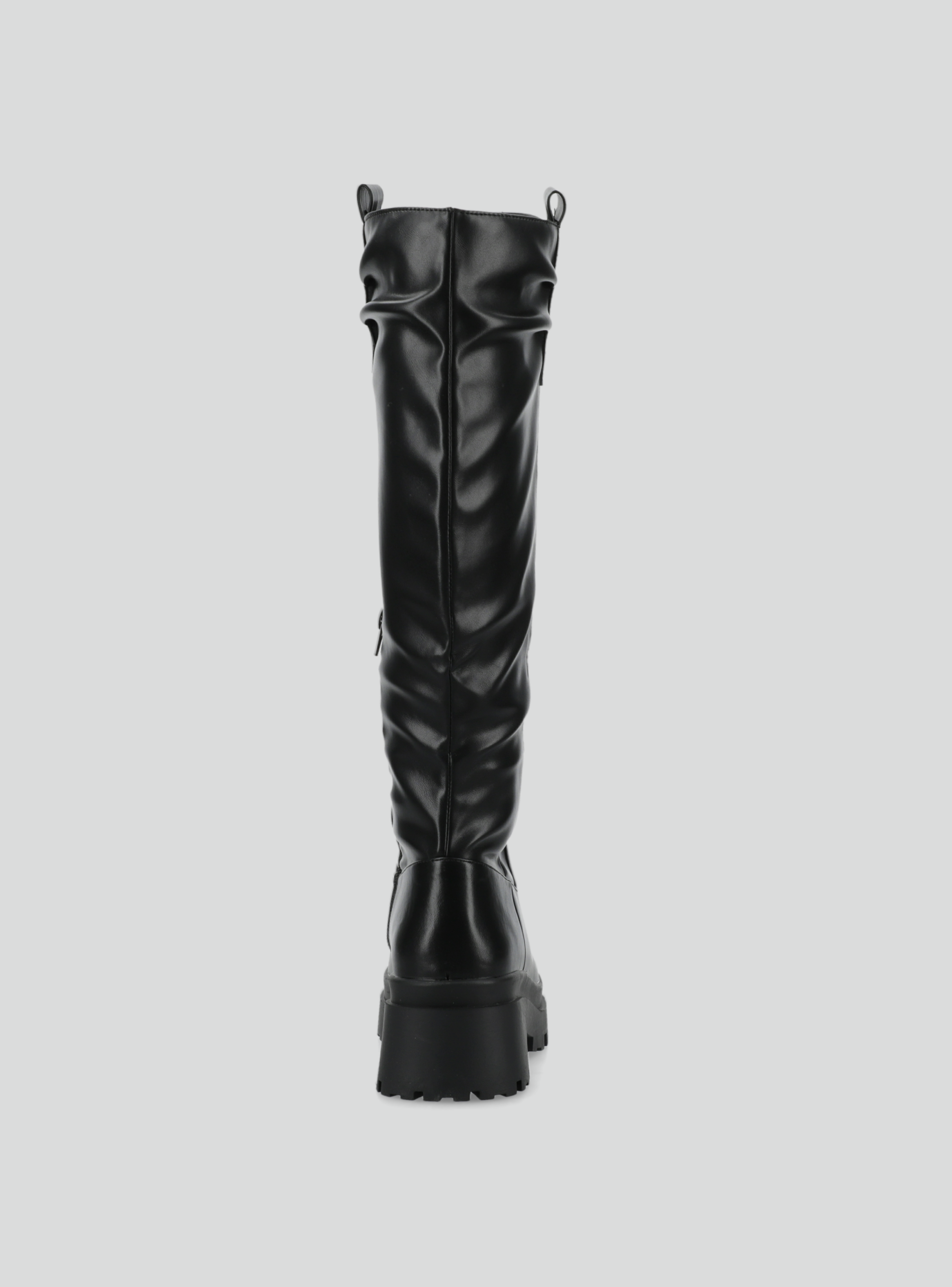 Bota Arrugada Caña Alta Mujer-3