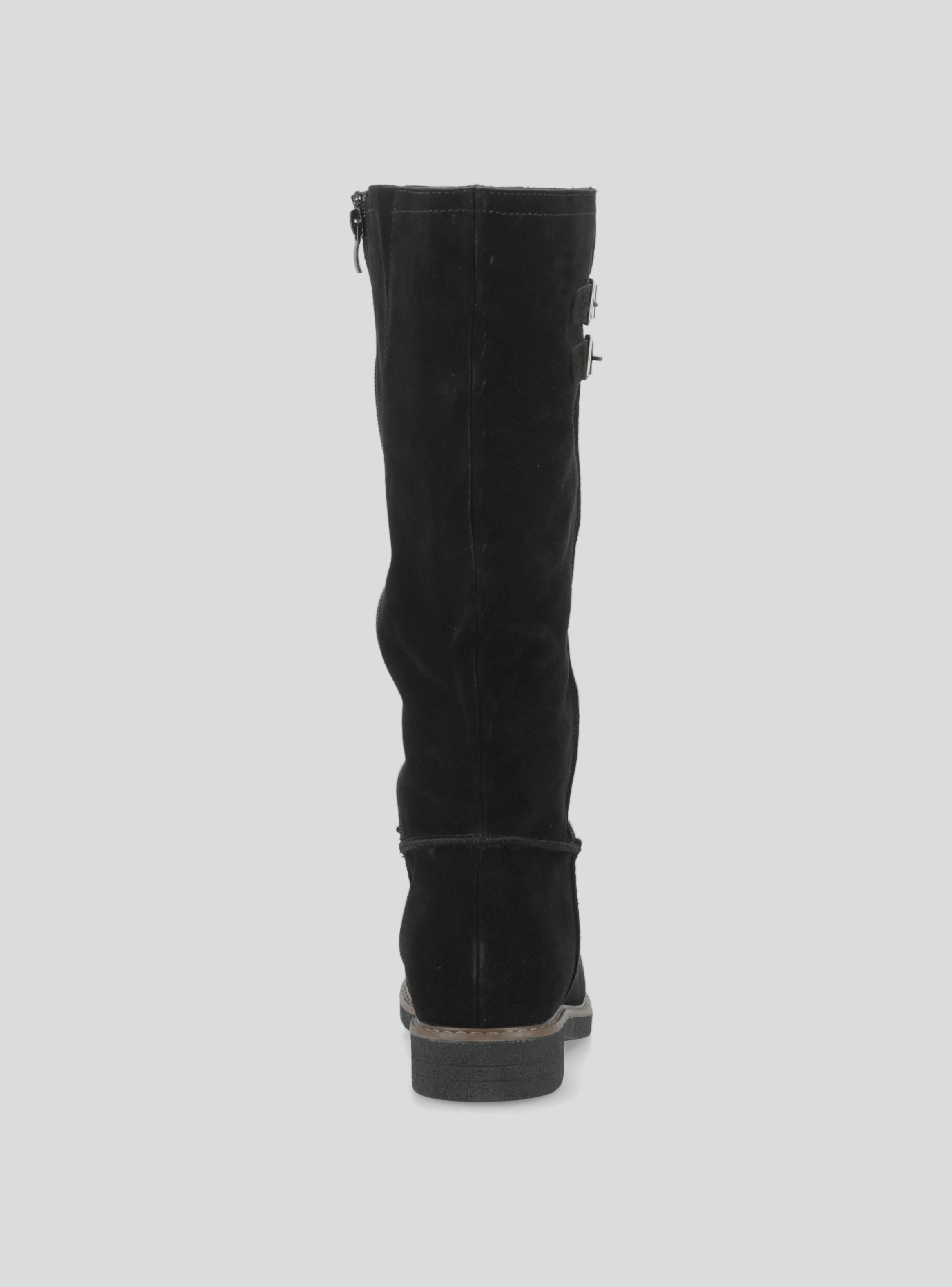 Bota Alta Gamuza Mujer-3
