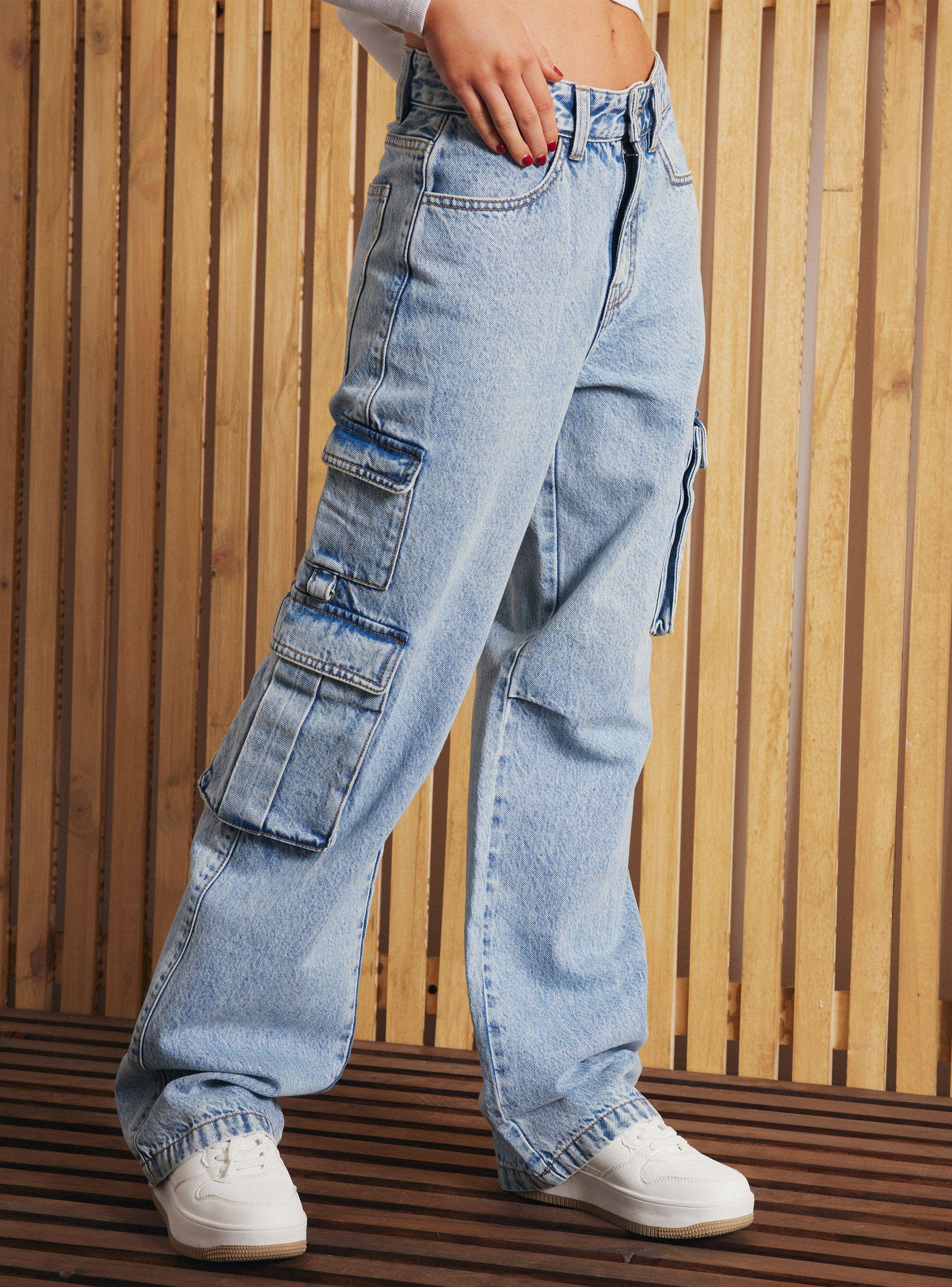 Jeans Con Lavado-0