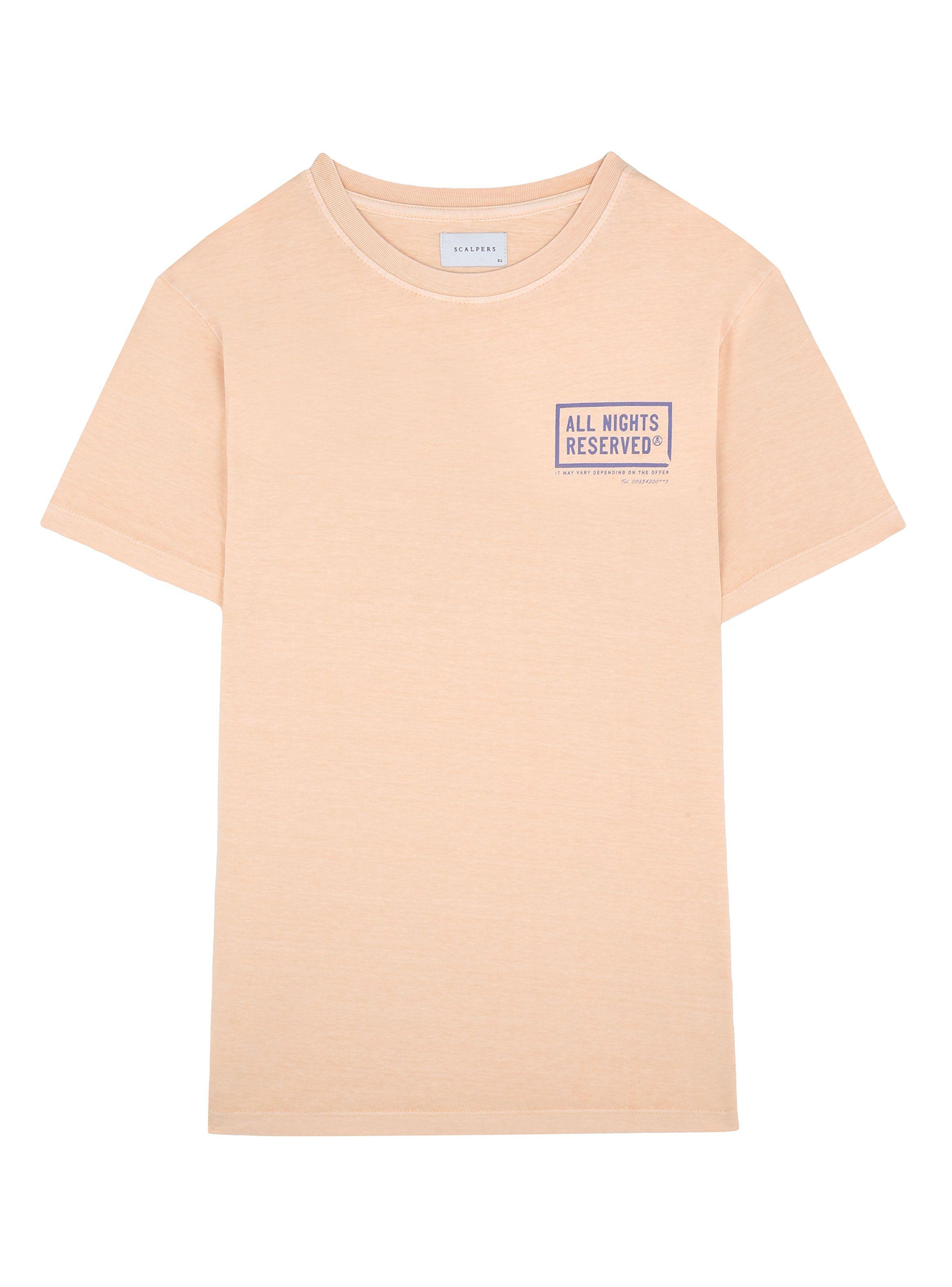 Polera MC Print Contraste Regular Fit Cuello Redondo-4
