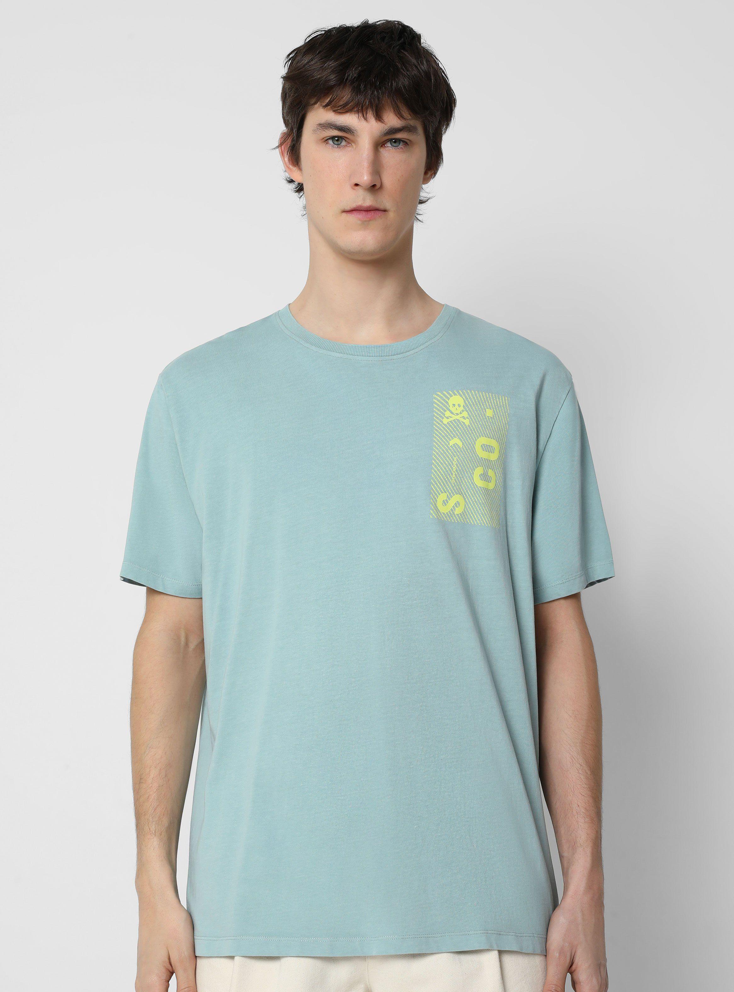 Polera MC Print Fluor Regular Fit Cuello Redondo-0