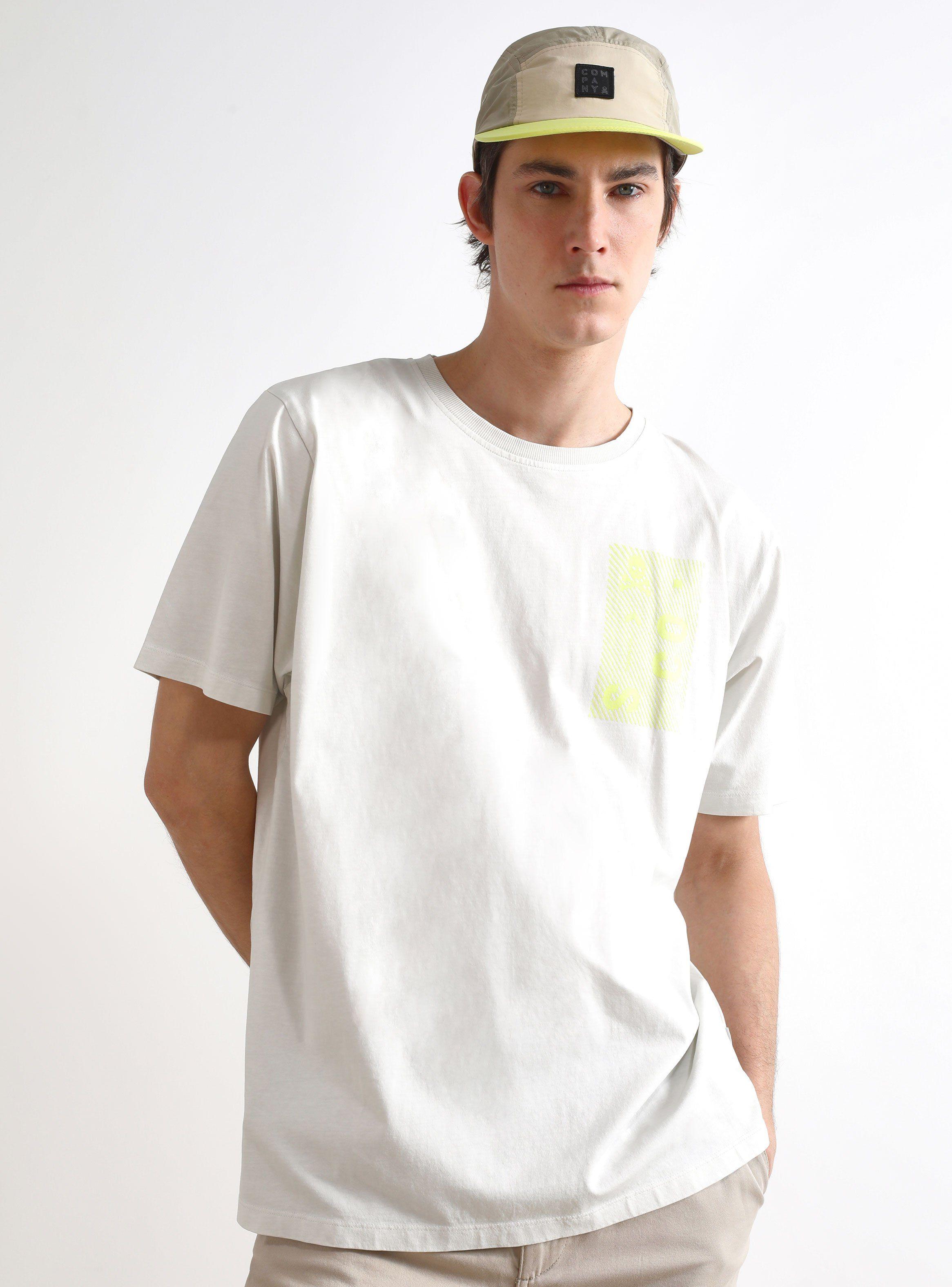 Polera MC Print Fluor Regular Fit Cuello Redondo-2