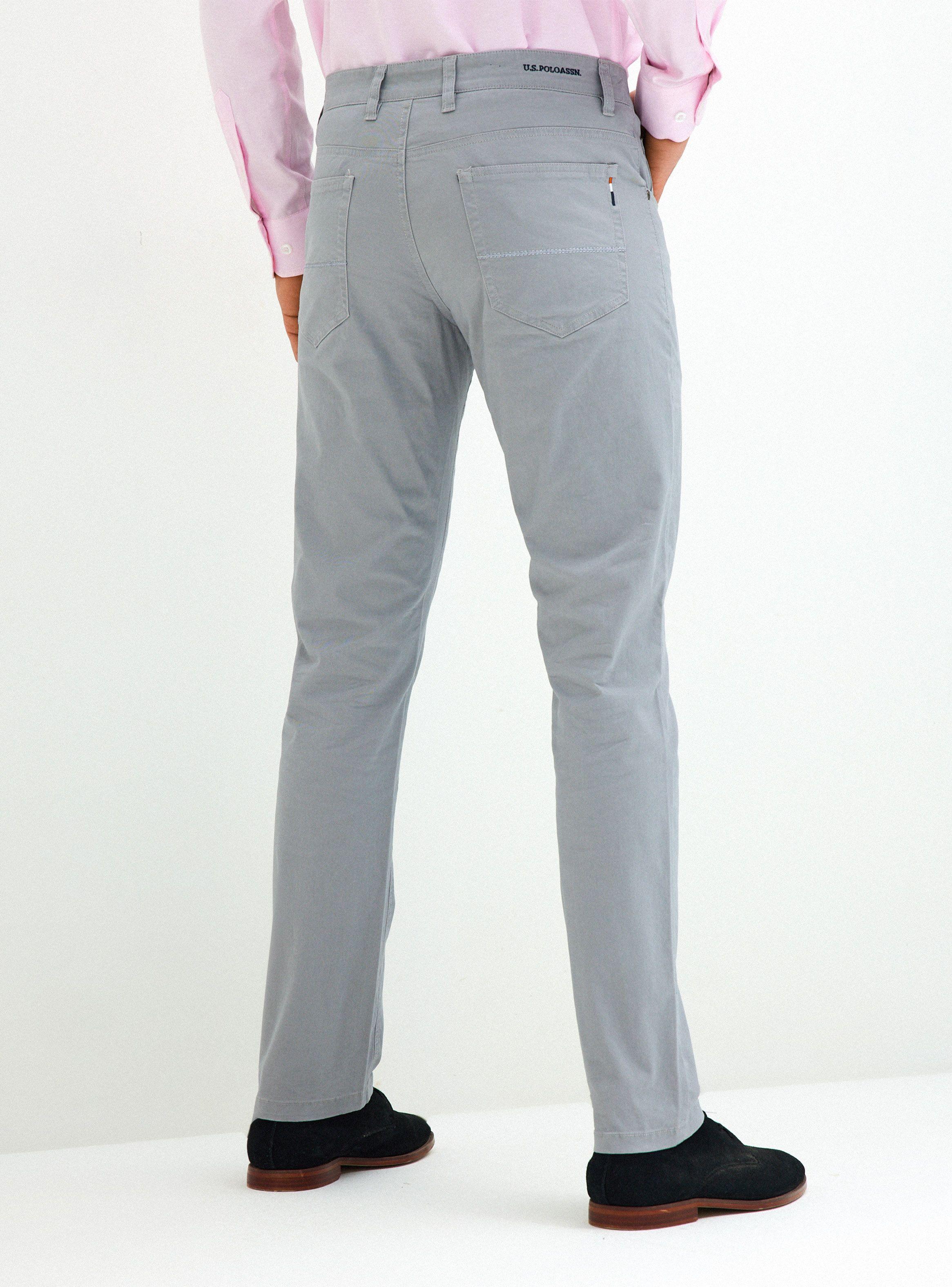 Pantalón Twill Básico y Bolsillos-1