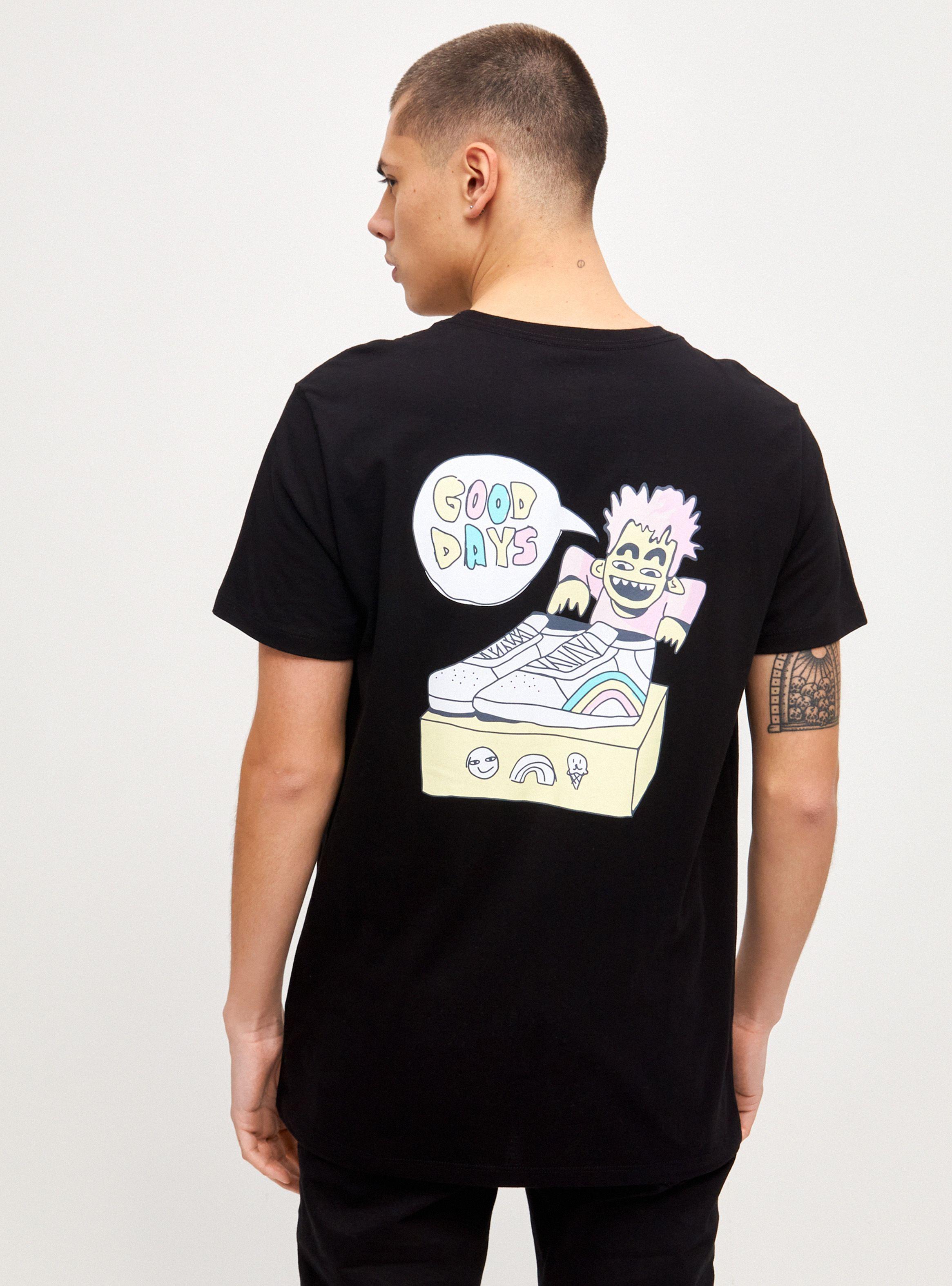 Polera Print Good Days Frontal y Espalda Drefquila-2