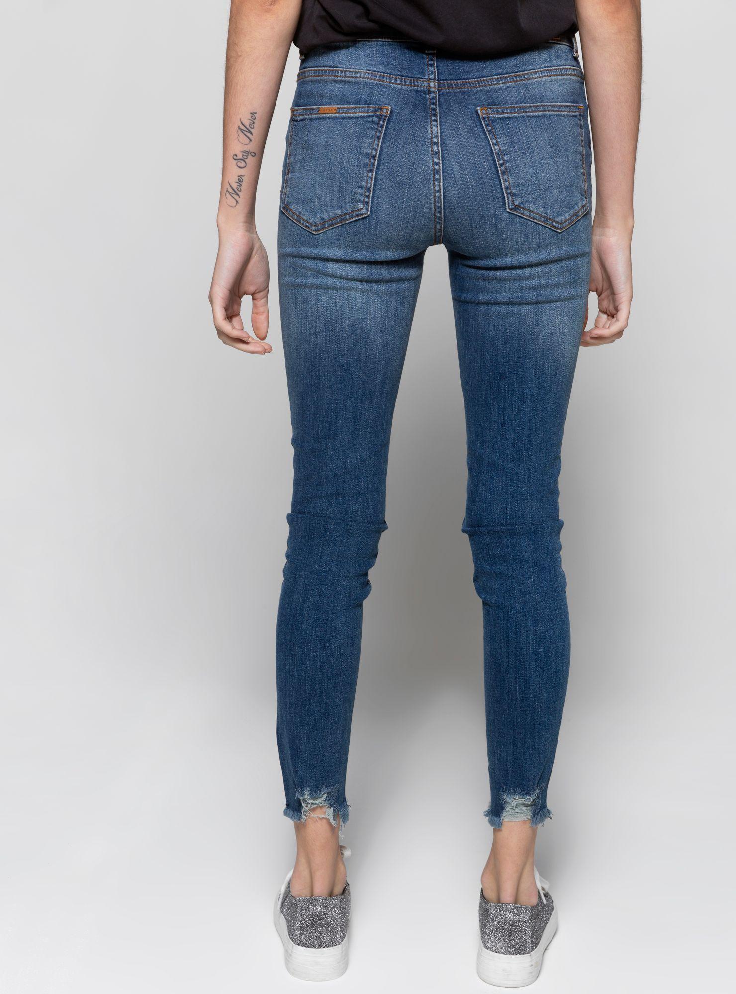 Jeans Terminación Asimétrica Foster-1