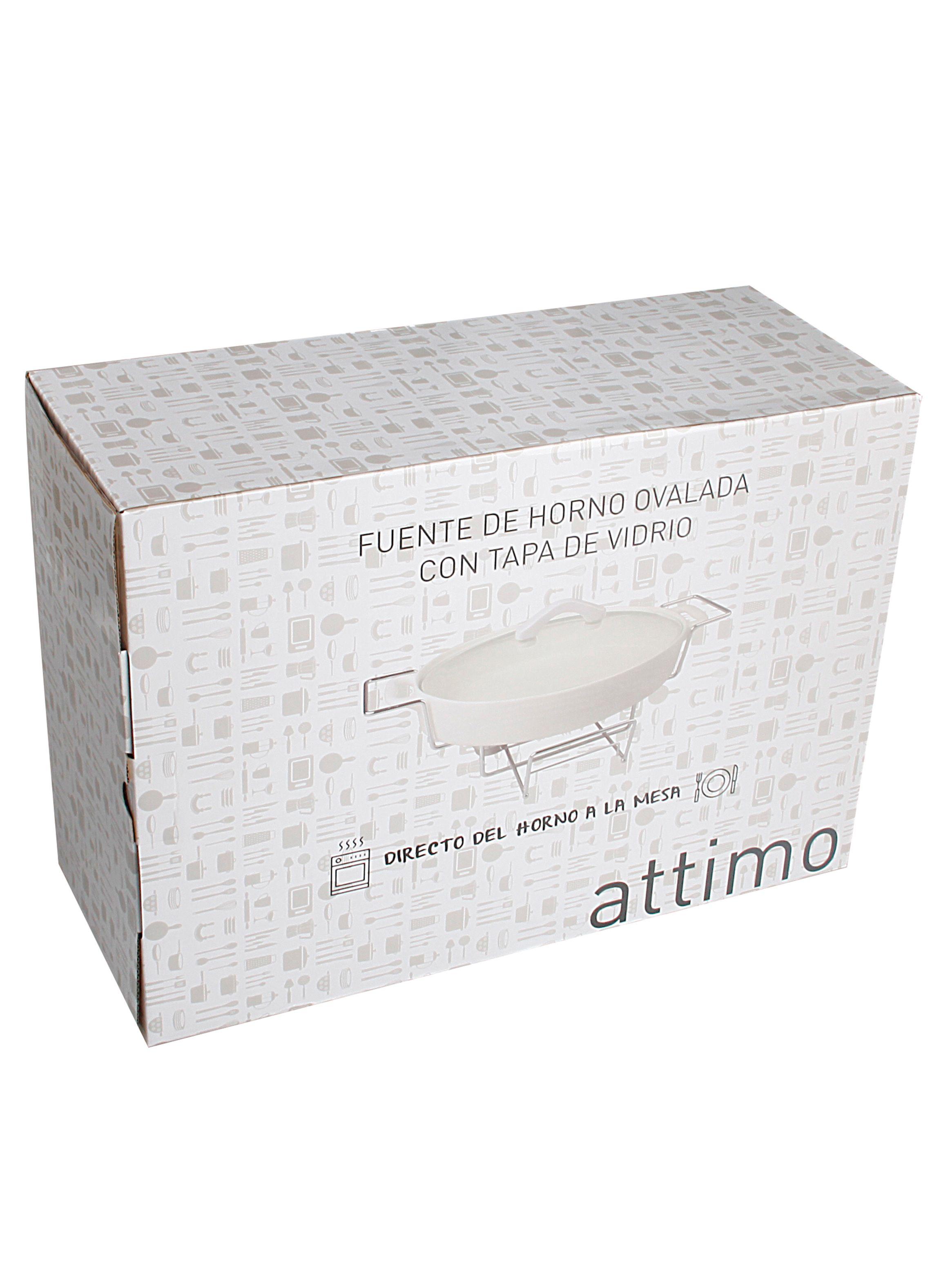 Fuente de Horno Ovalada + Base Metálica-2