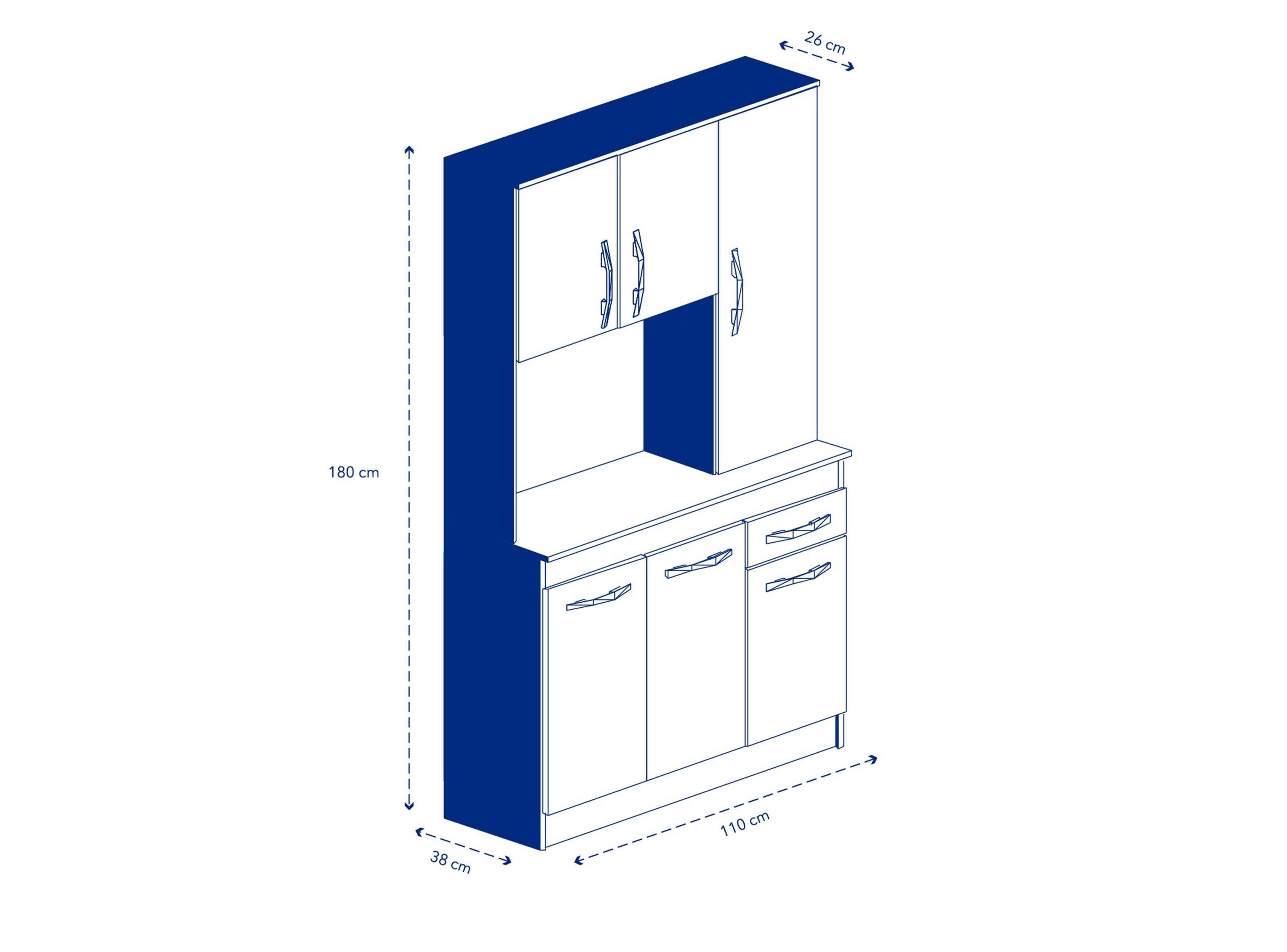 Mueble de Cocina 120 cm Mobikit-4