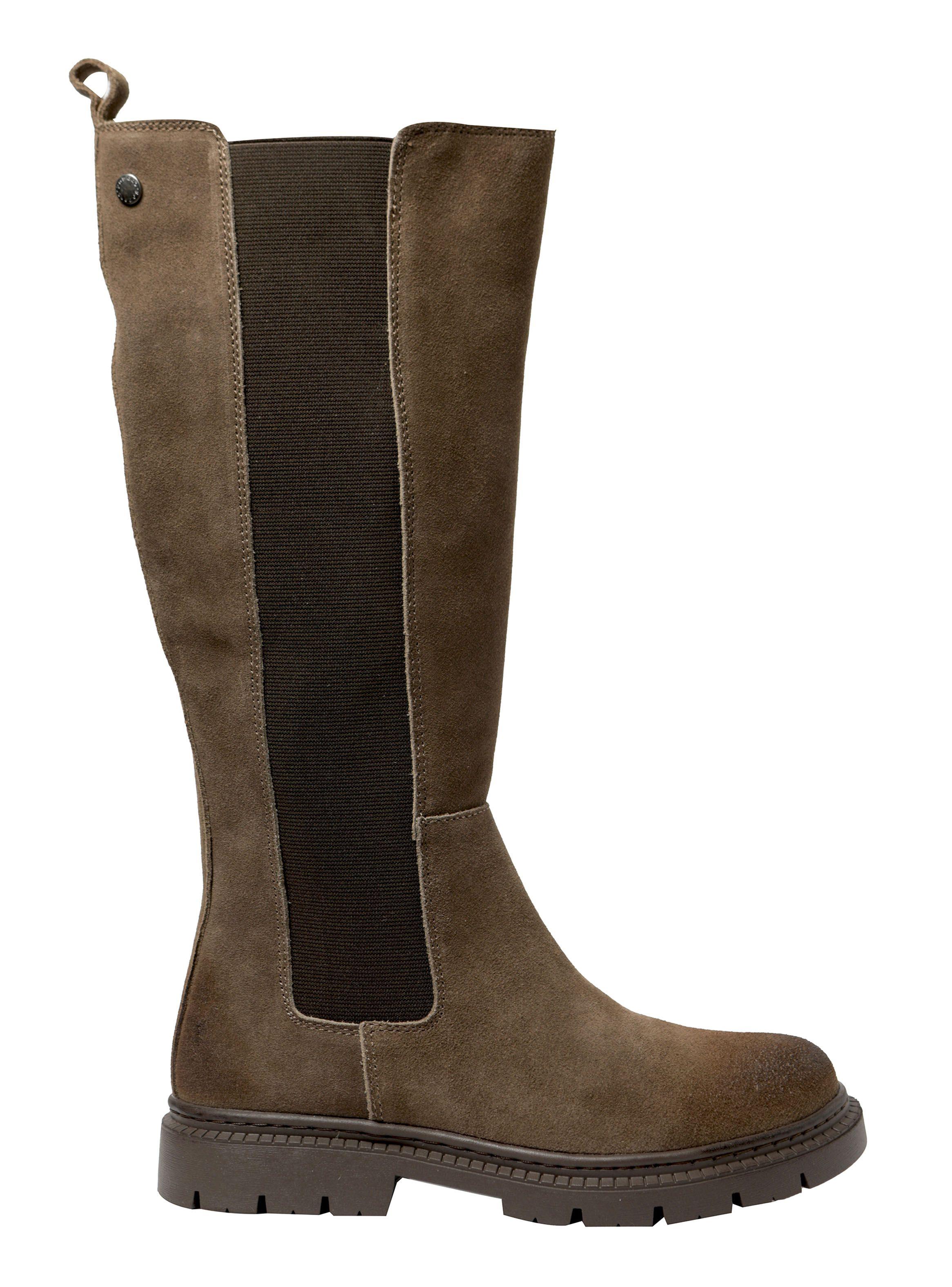 Bota Alta 240358 Cuero Mujer-0