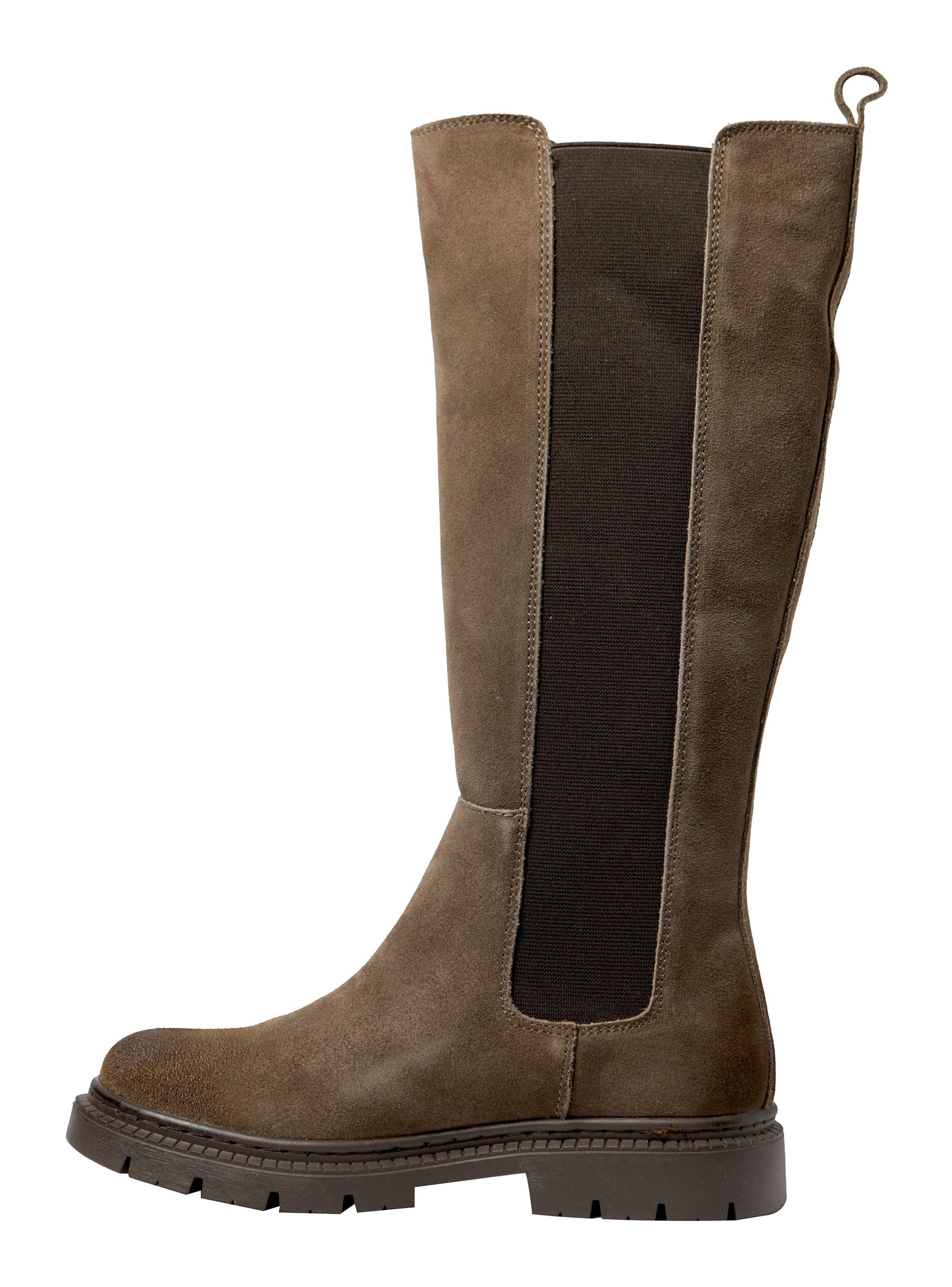 Bota Alta 240358 Cuero Mujer-2