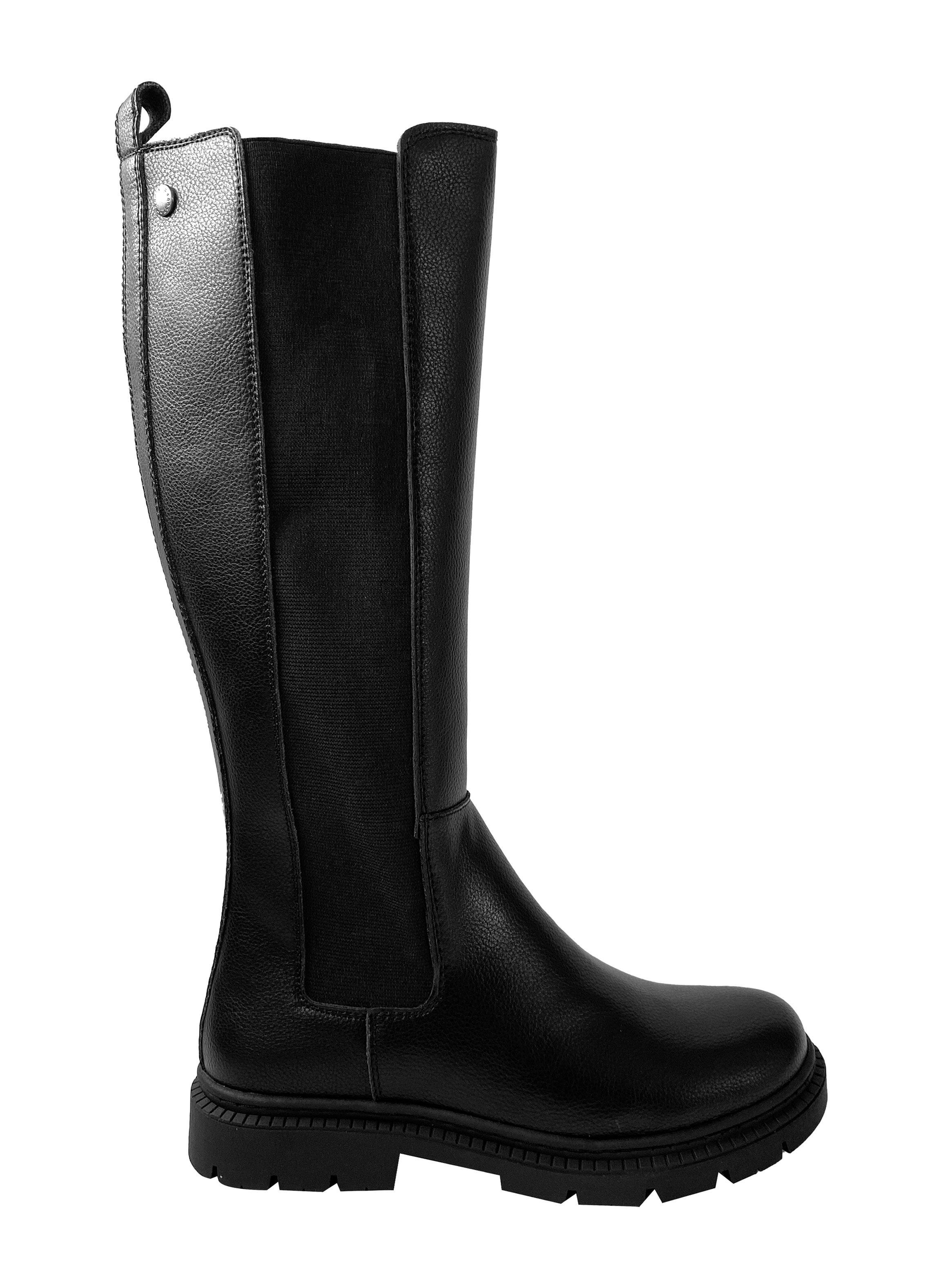 Bota Alta 240358 Cuero Mujer-0