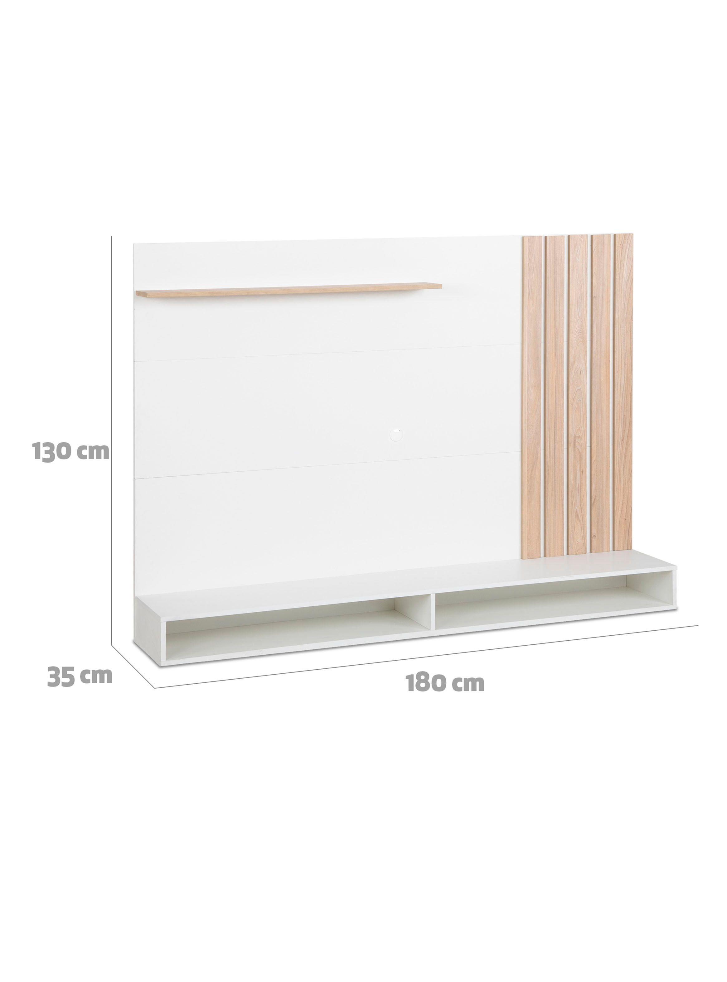Panel Tv 70" Dalí Blanco Olmo Alpino-1