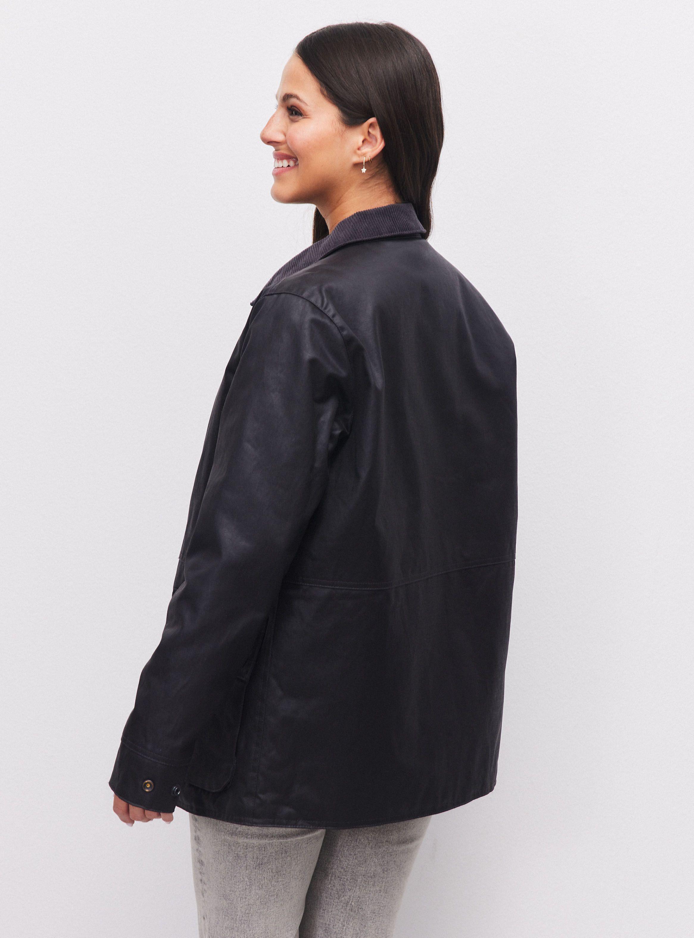 Chaqueta Efecto Engomado-1