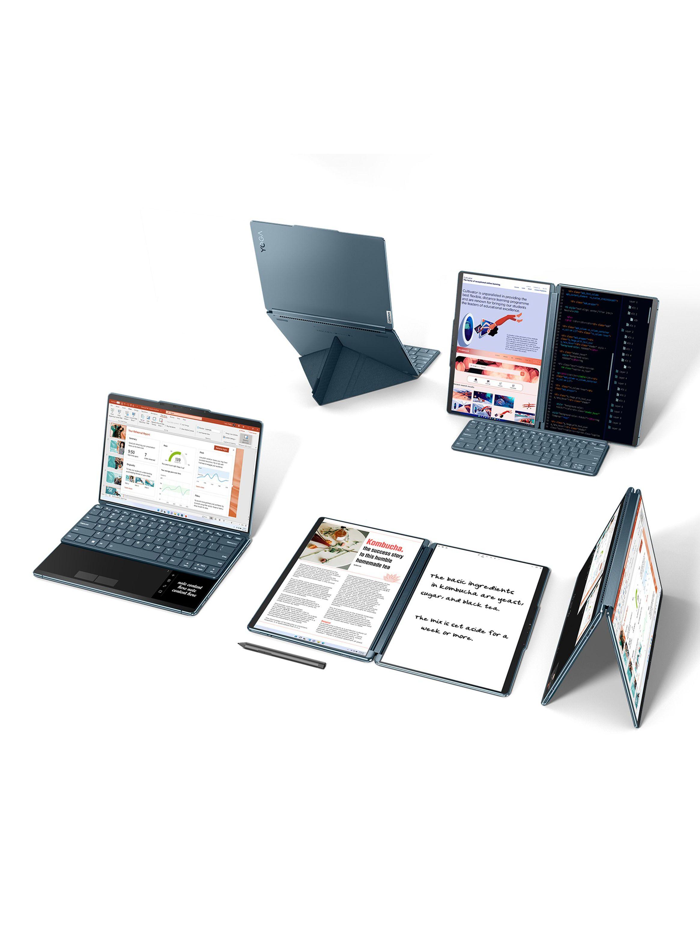 Notebook Yoga Book 9i Intel Core i7 13va Gen 16GB RAM 1TB SSD 13.3" OLED Touch + Digital Pen 3-7