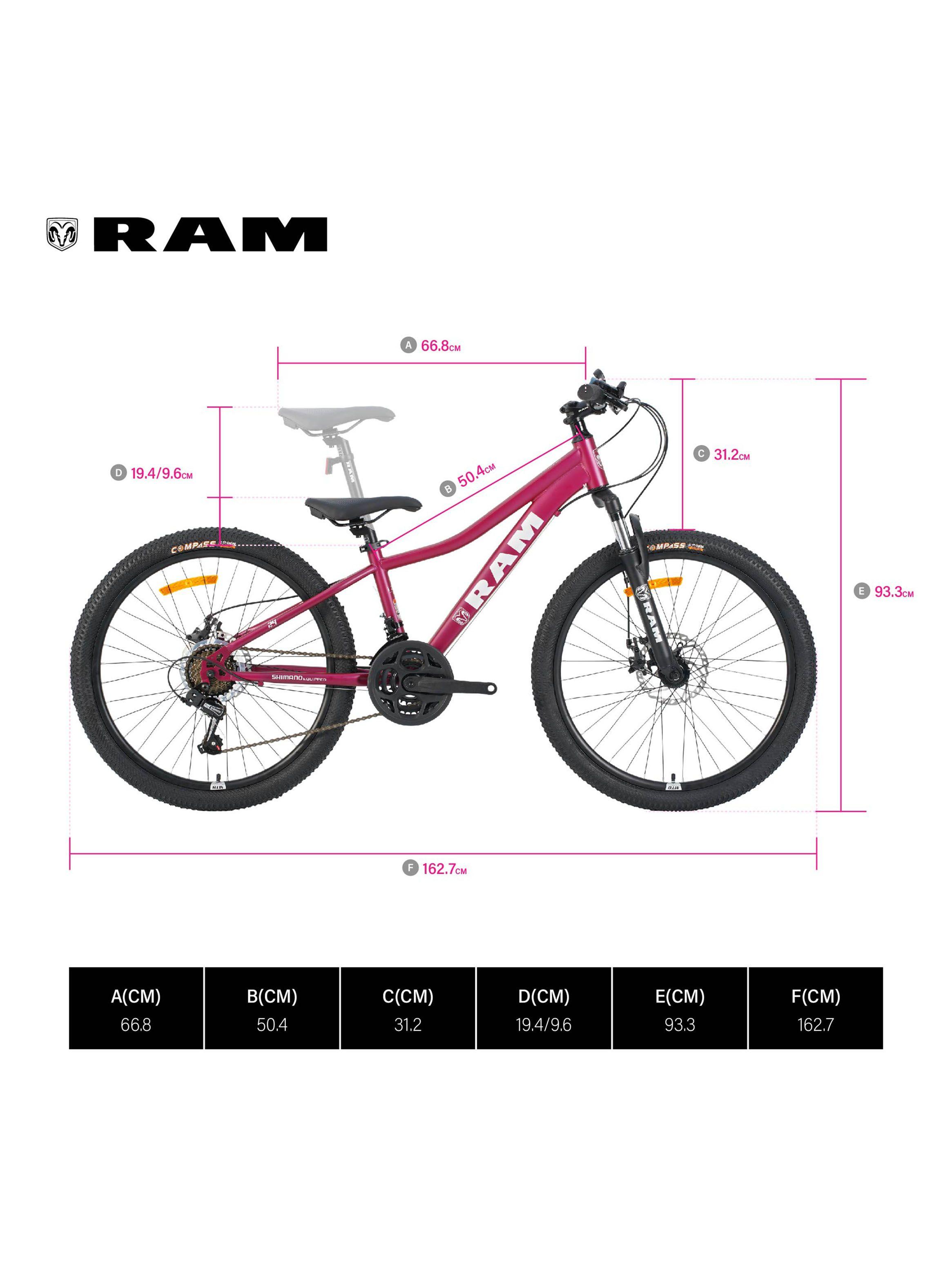Bicicleta MTB Kids Aro 24" Niña-2