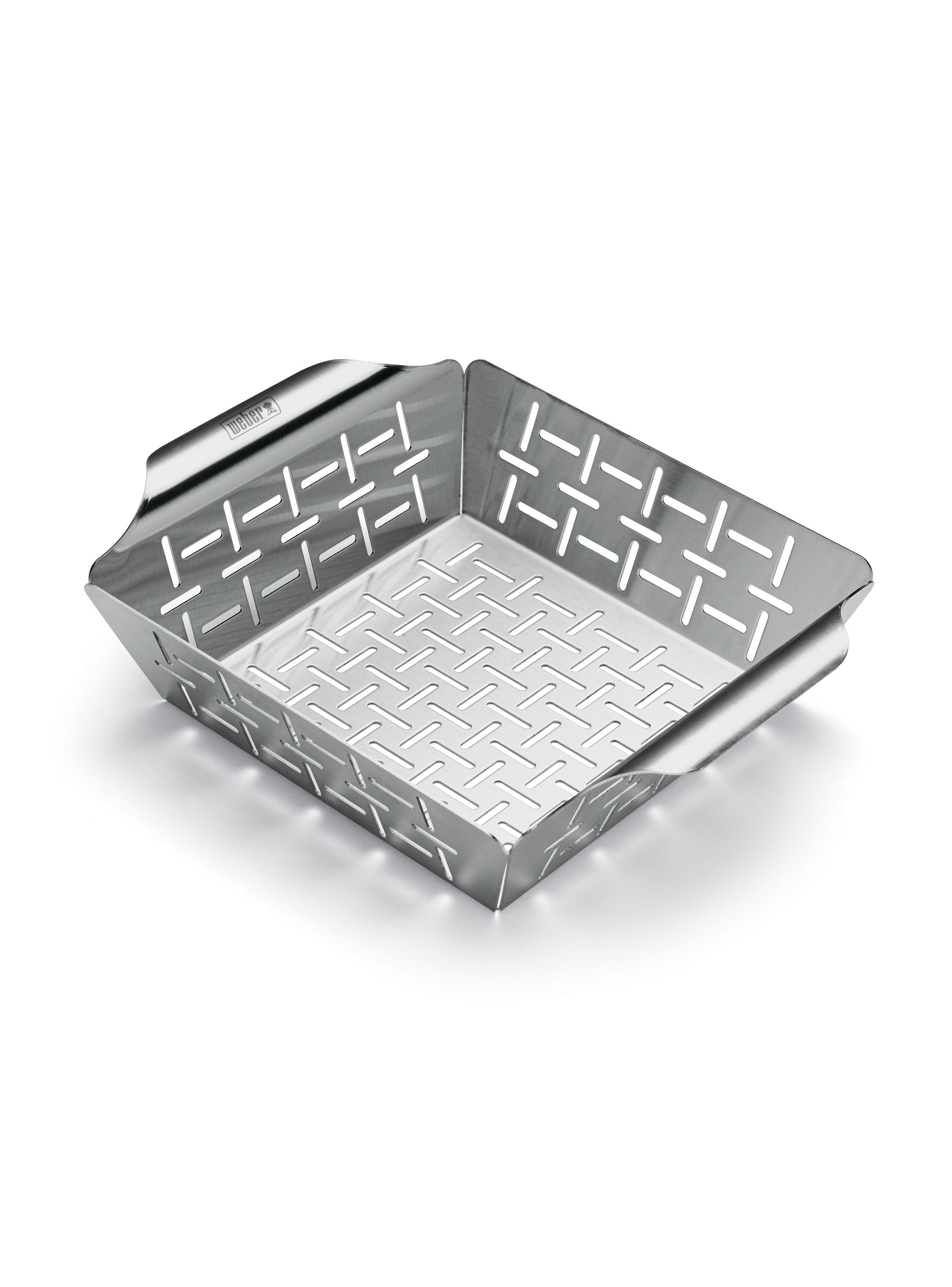 Canastilla Weber Para Verduras Acero Inoxidable Parrillas-0