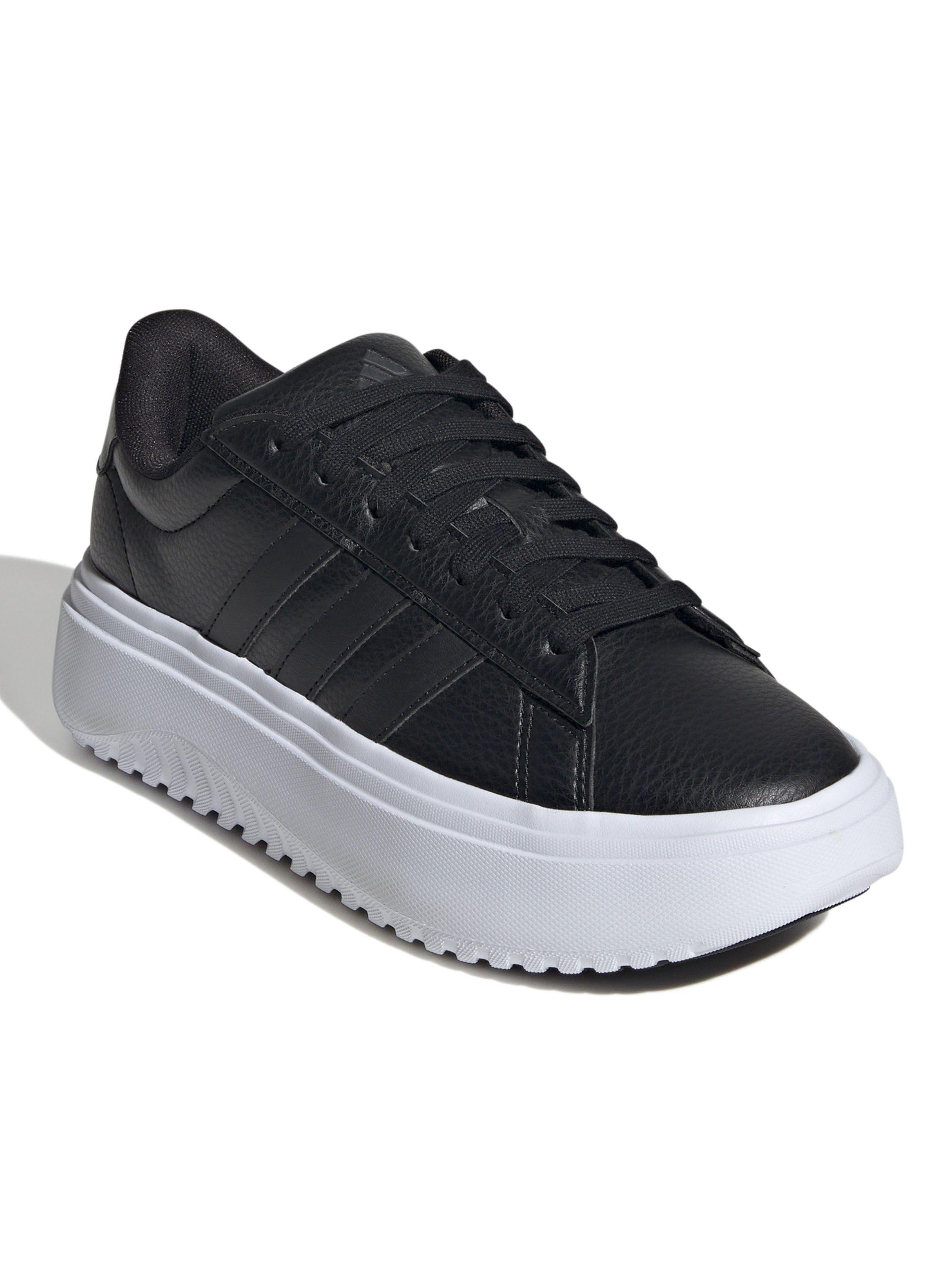 Zapatilla Urbana Cordones Grand Court Plarform Mujer-1