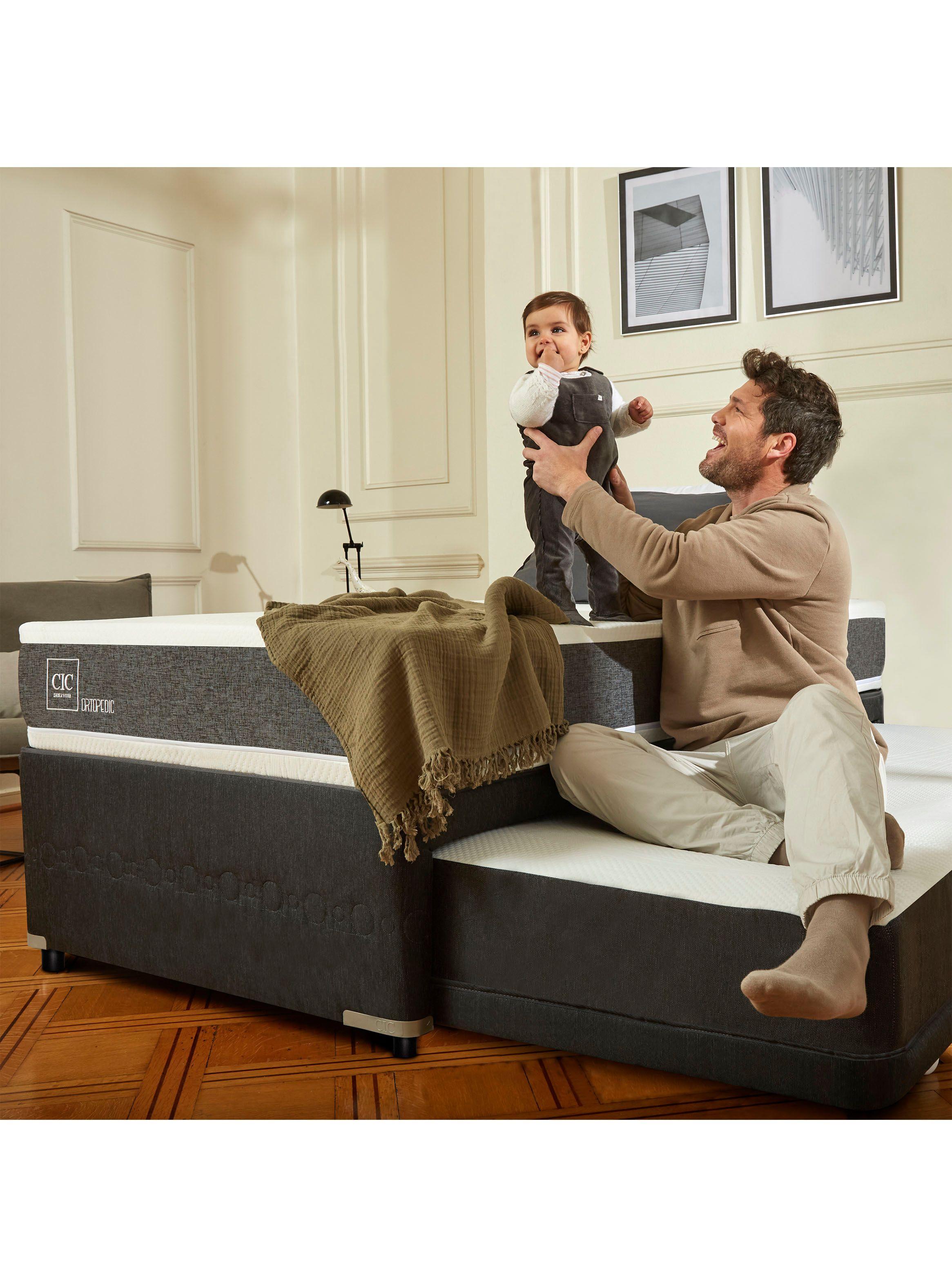 Diván Ortopedic Black 1.5 Plazas + Set Mubeles + Almohadas-4