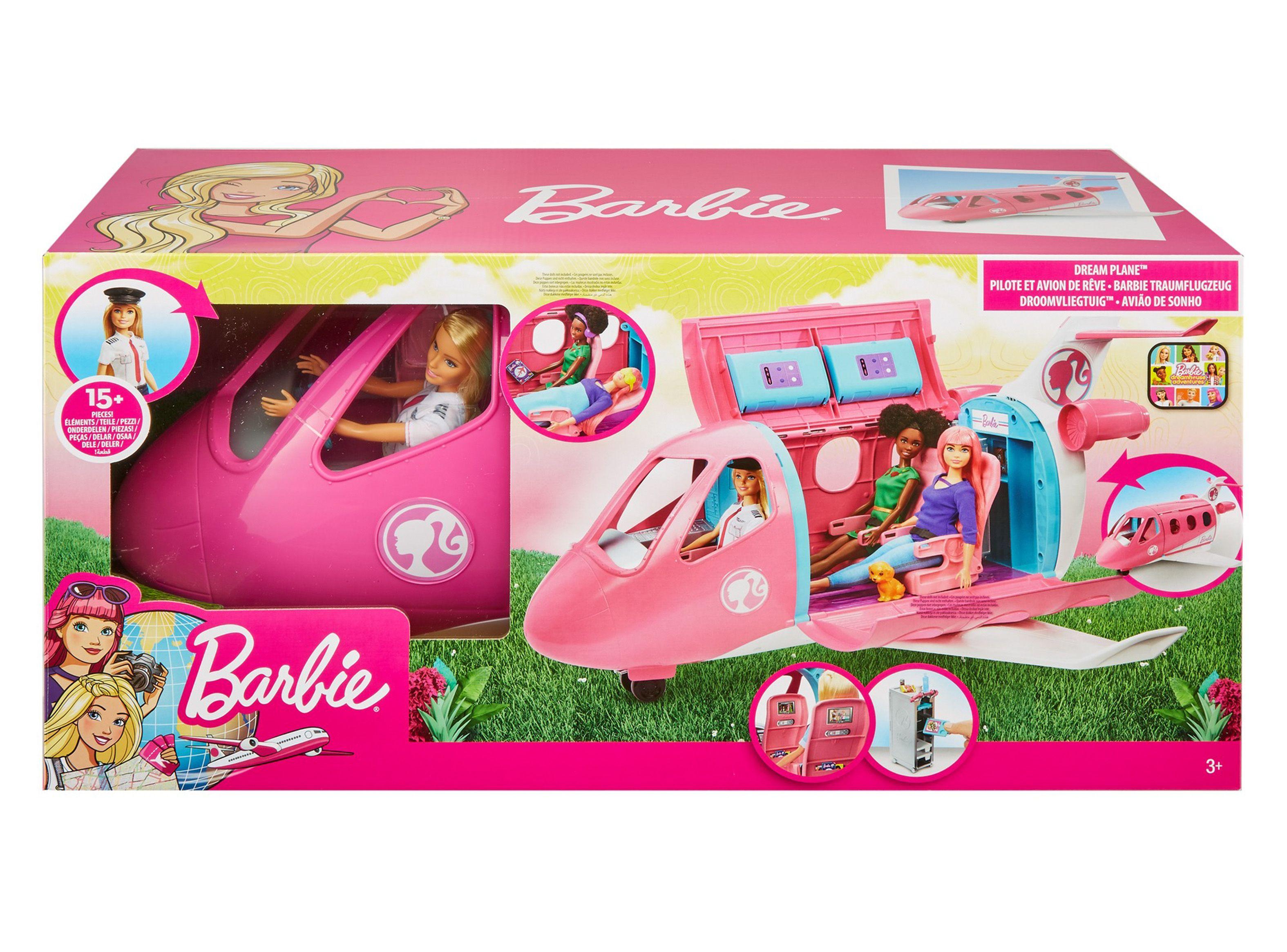 Barbie Jet de los Sueños con Muñeca-1