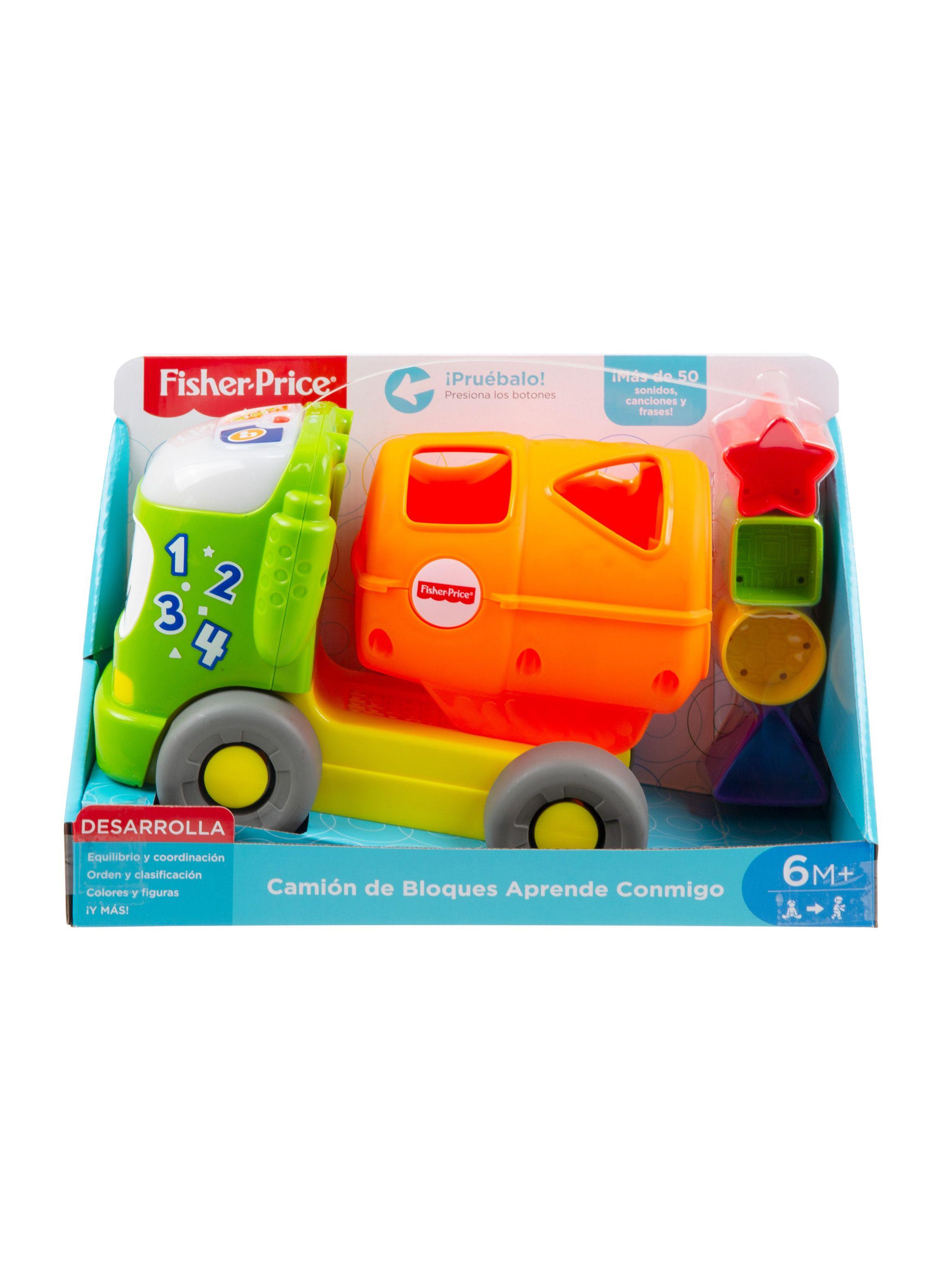 Fisher Price Camión de Bloques Aprende Conmigo-2