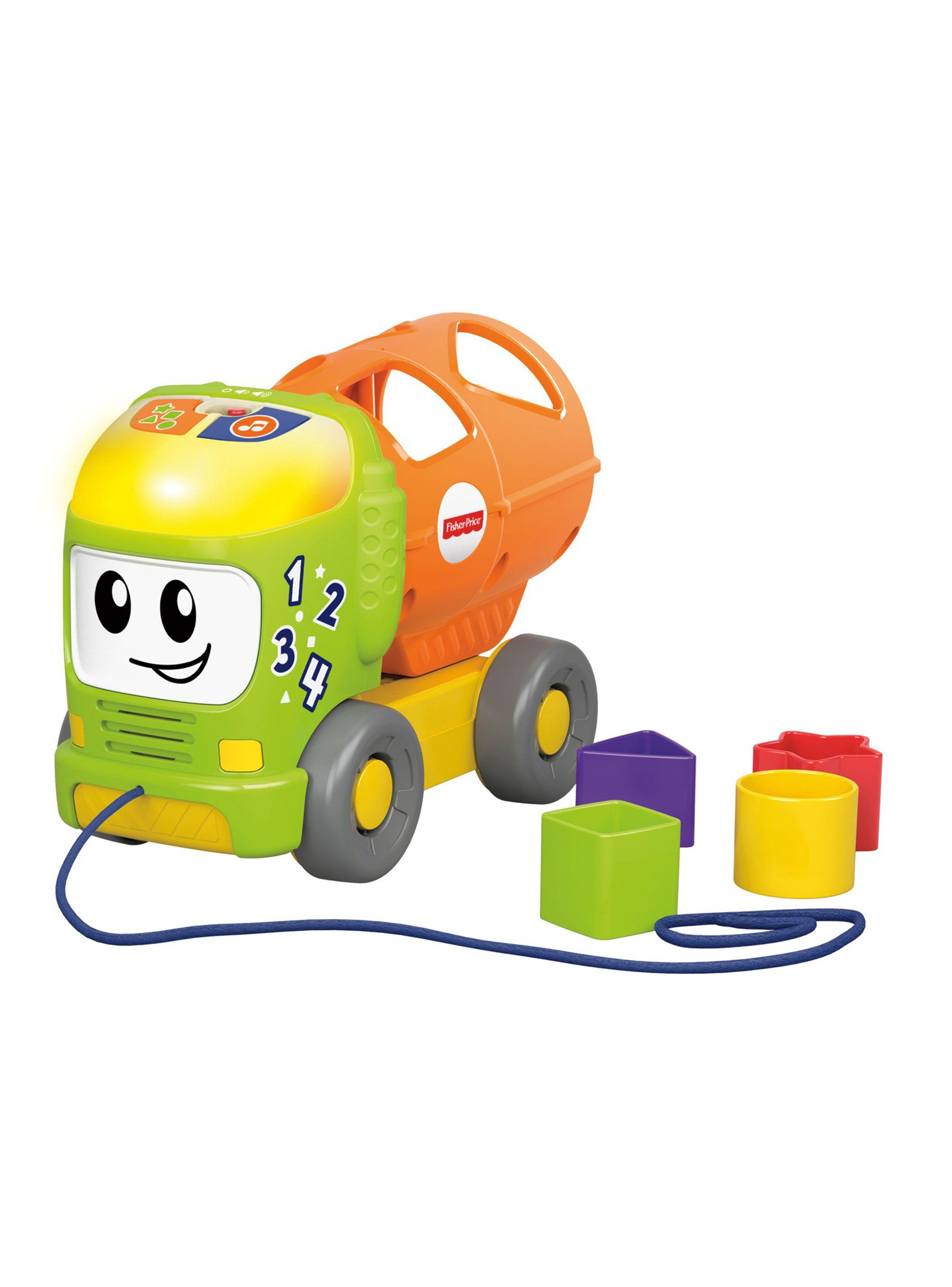 Fisher Price Camión de Bloques Aprende Conmigo-0