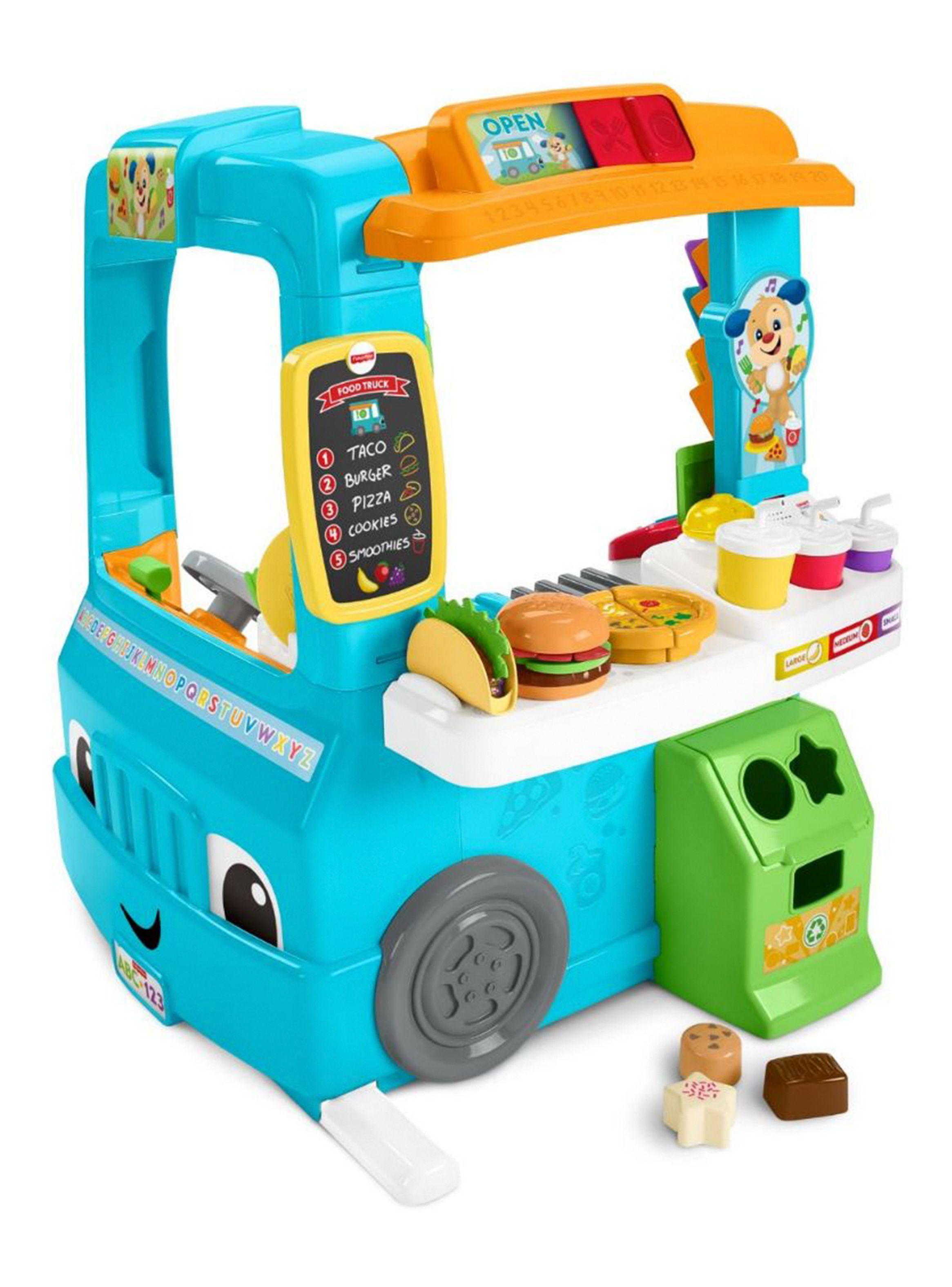 Juego de Aprendizaje Ríe y Aprende Food Truck Didáctico Fisher Price-0