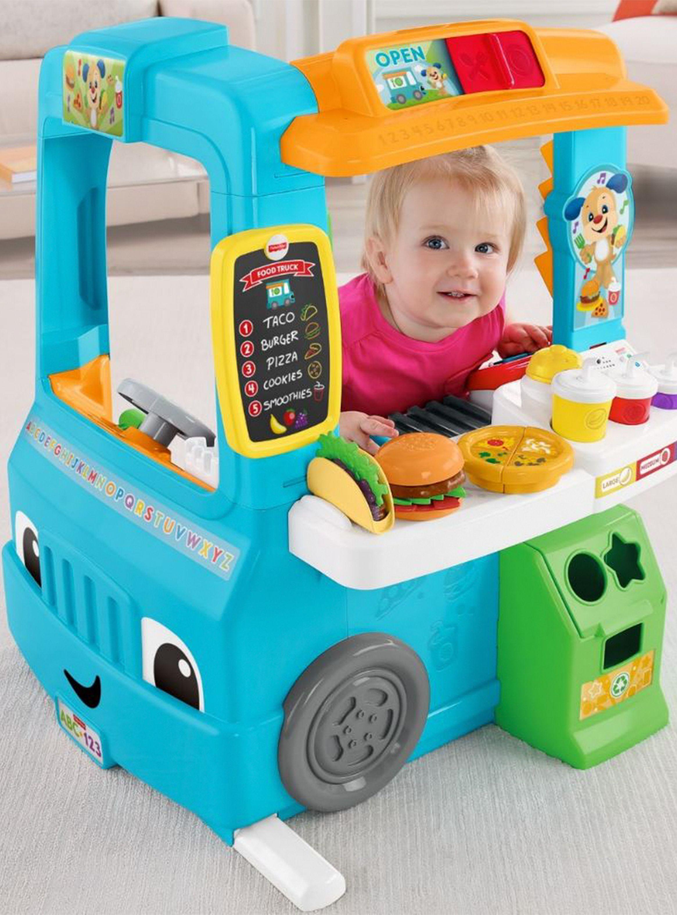 Juego de Aprendizaje Ríe y Aprende Food Truck Didáctico Fisher Price-2