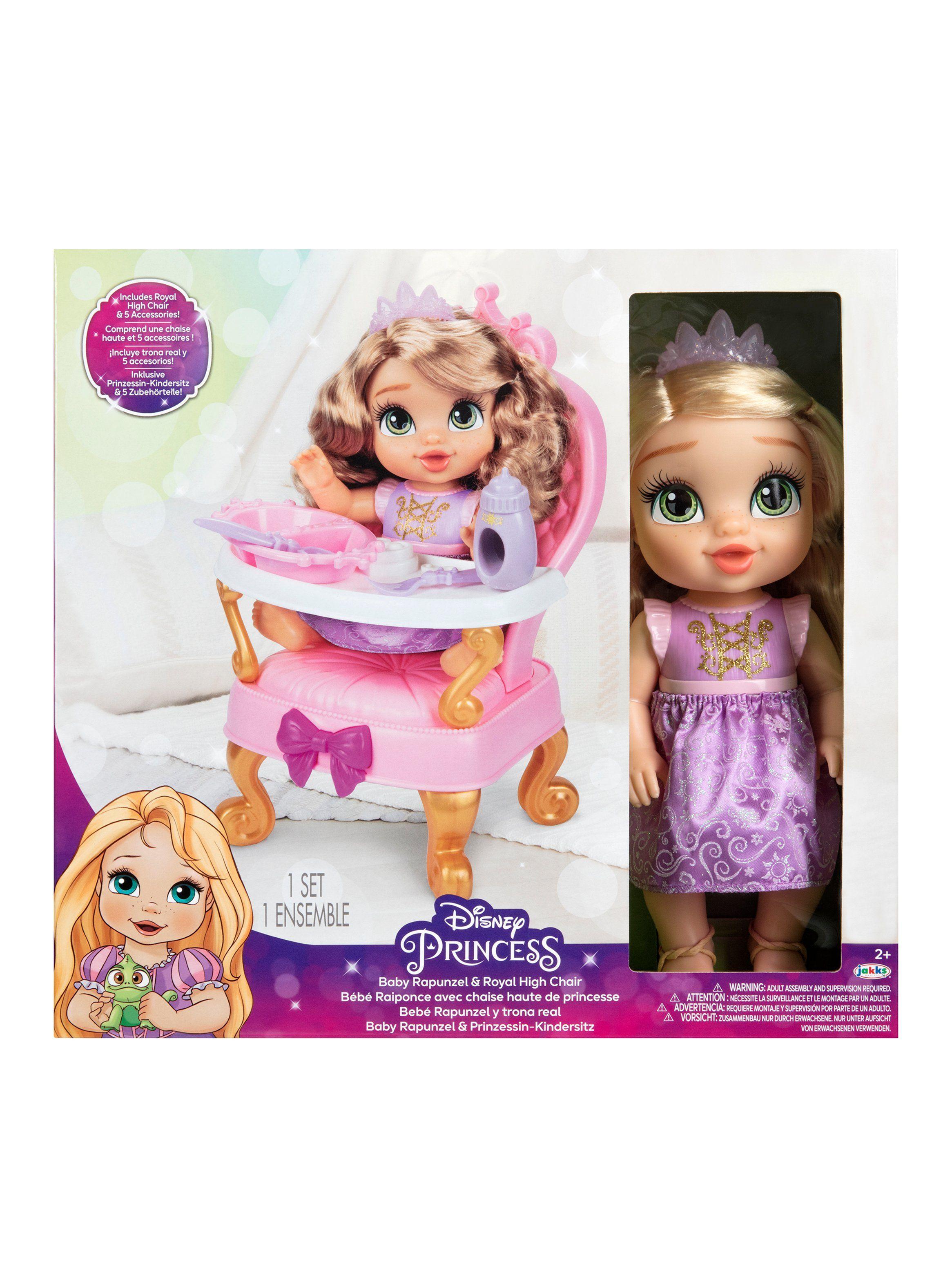 Muñeca Princesa Bebé con Trono Real-0