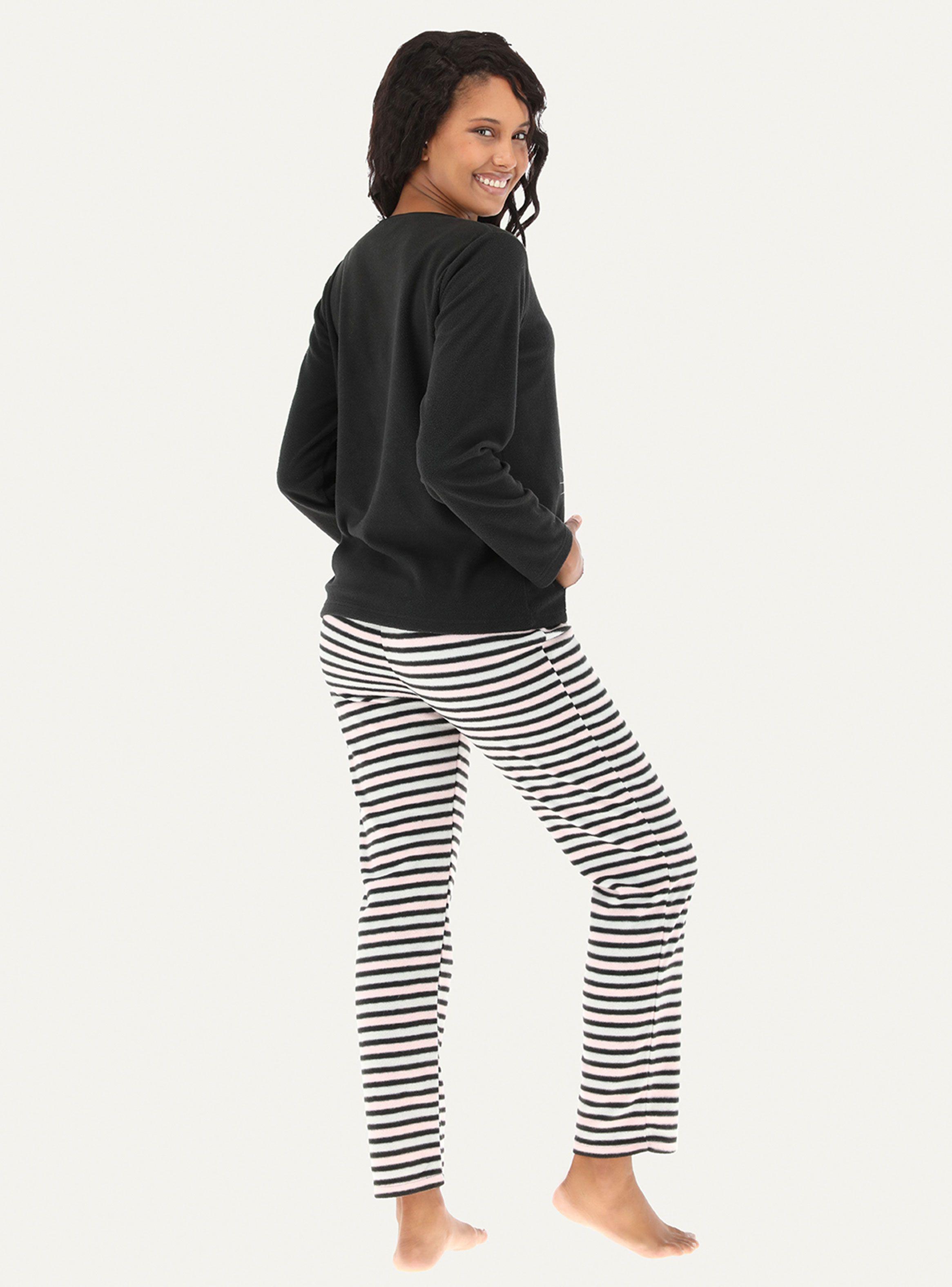 Pijama Dos Piezas Polar 32682 Flores-1