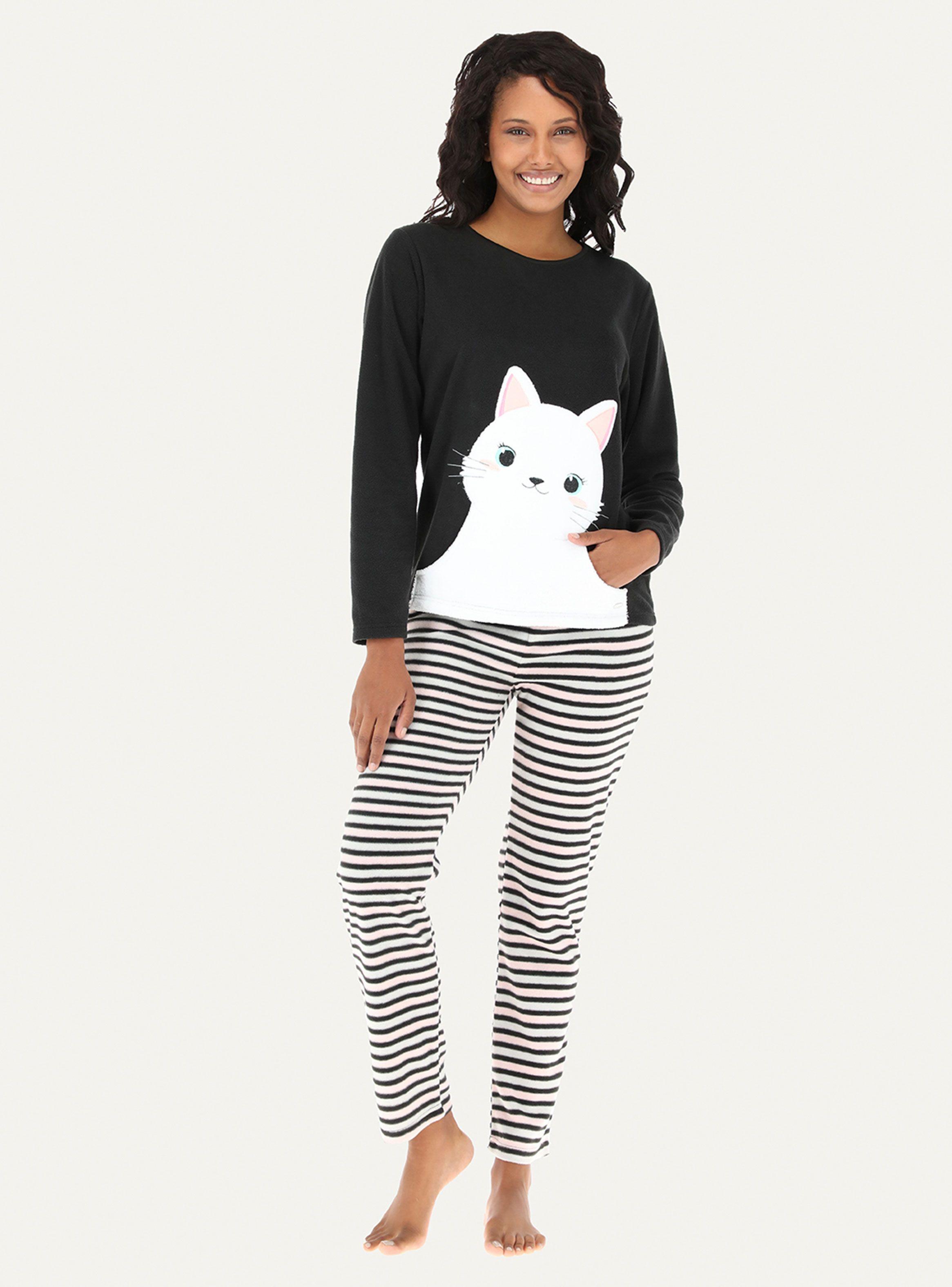 Pijama Dos Piezas Polar 32682 Flores-0